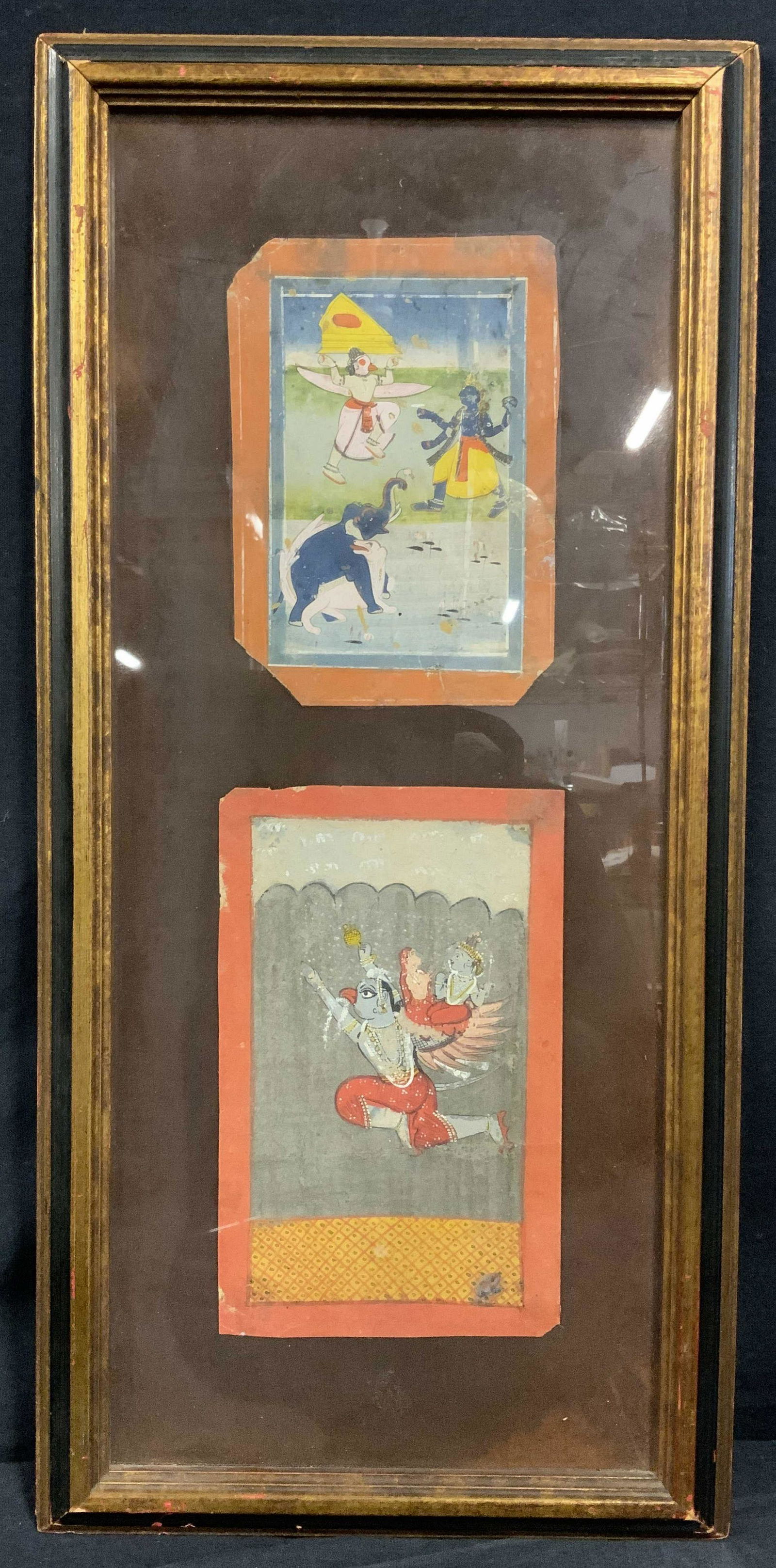 Hand Colored South East Asian Deity Illustration (1 of 7)