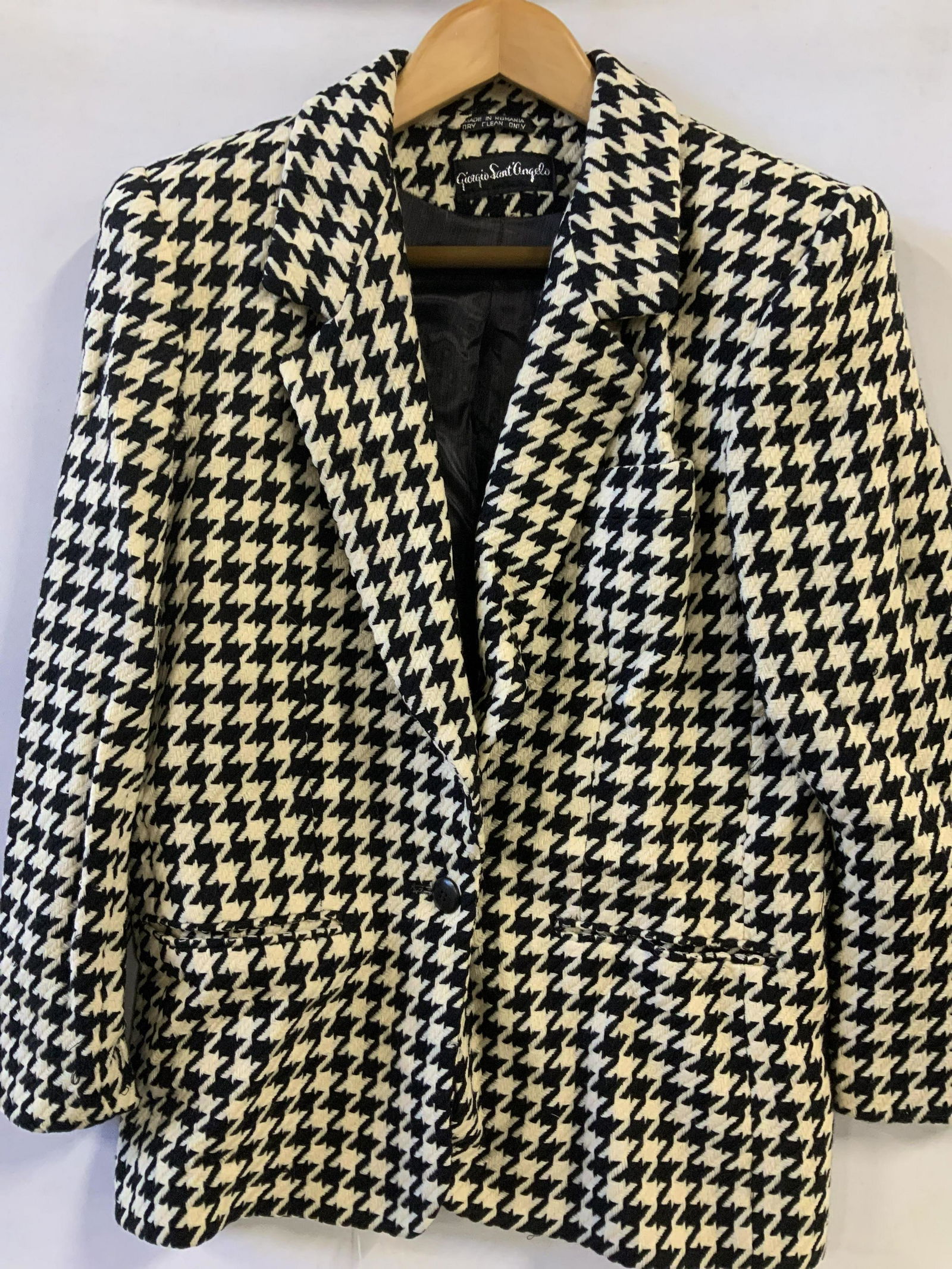 Giorgio Saint Angelo Houndstooth Wool Blazer (1 of 7)