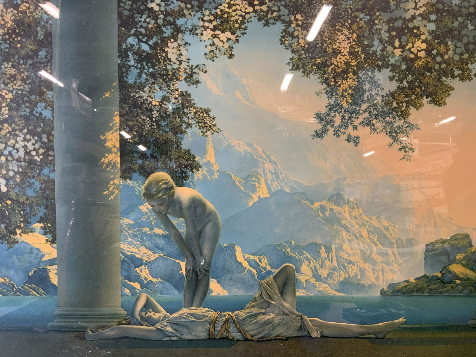 MAXFIELD PARRISH Daybreak Lithograph (1 of 10)