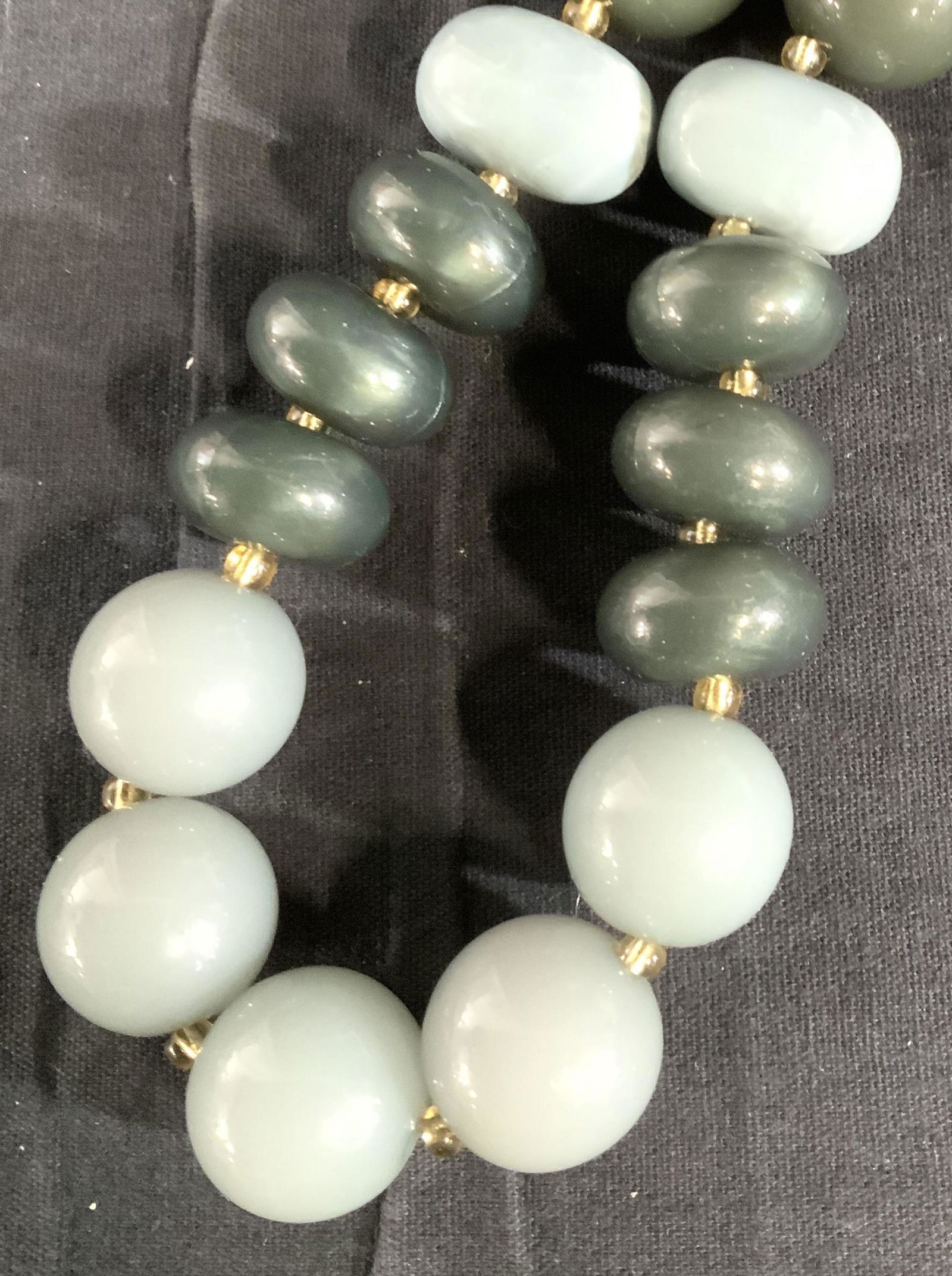 Jewelry Set Bead Necklace W Matching Earrings (1 of 6)