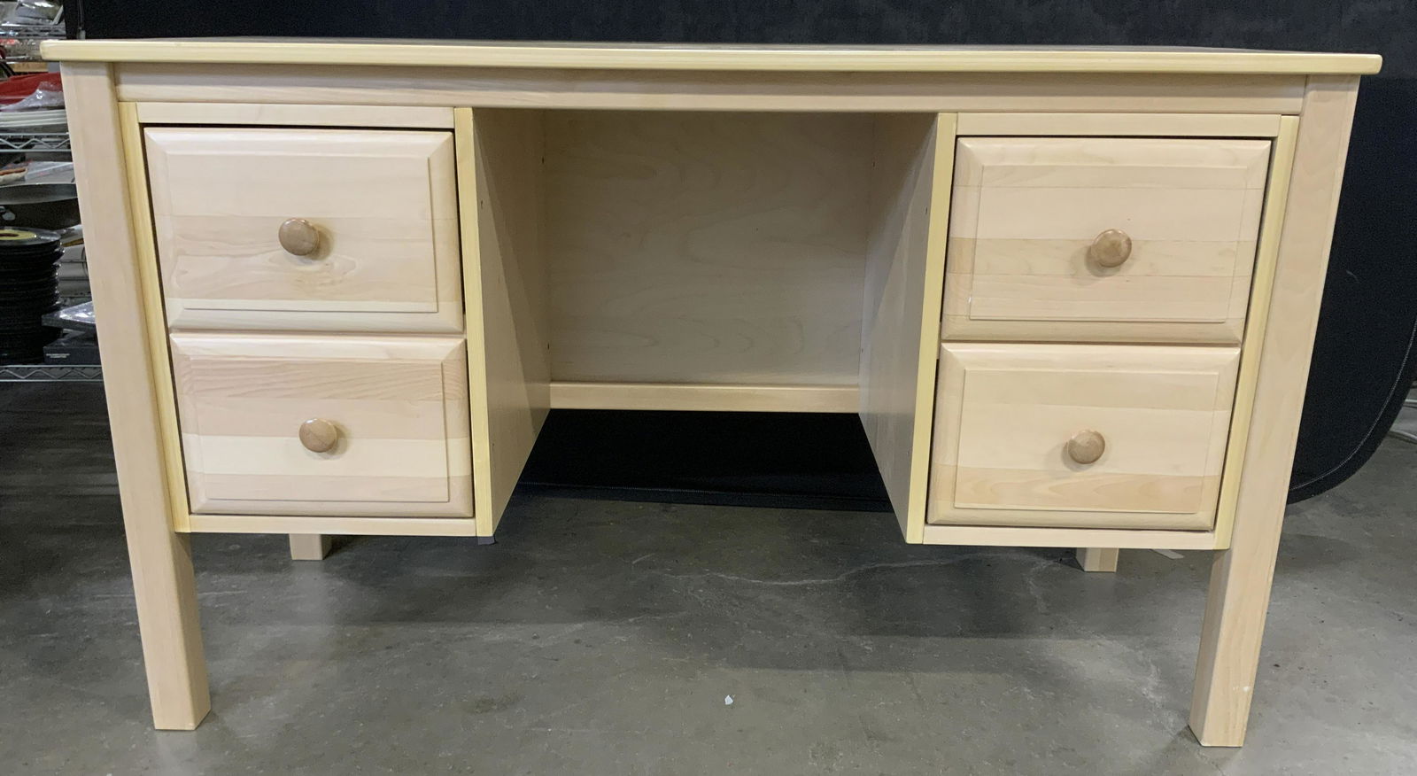 Wooden Veneered Desk (1 of 8)