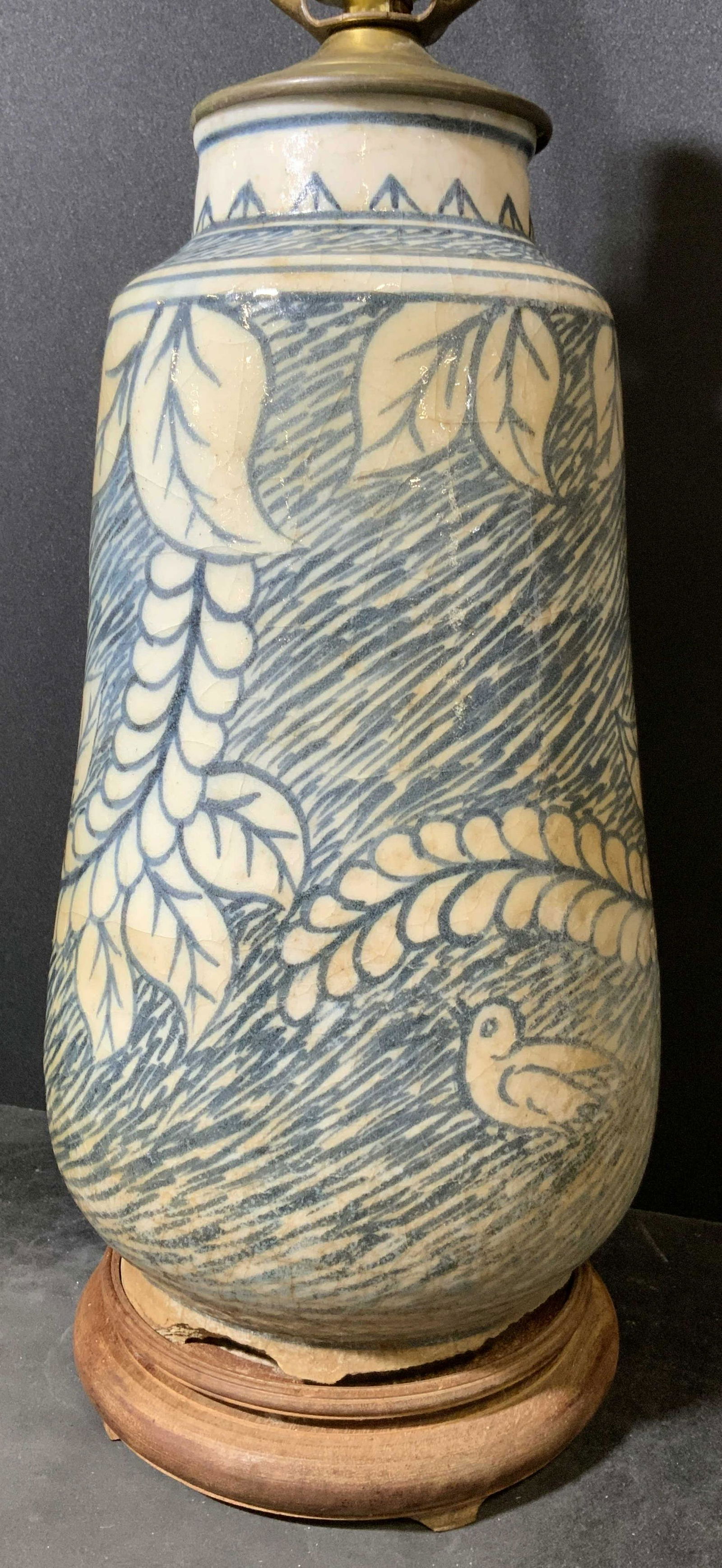 Vintage Ceramic Tabletop Lamp (1 of 6)