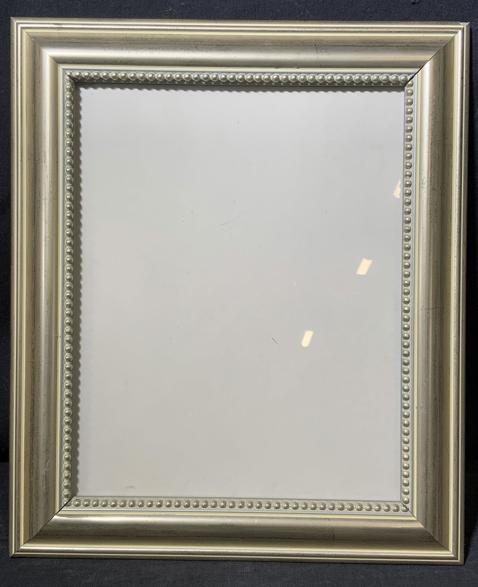 Silver Toned Wood Picture Frame (1 of 5)