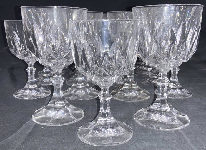 Set 19 Cut Crystal Goblet Stemware Mar 16, 2022 The Benefit Shop