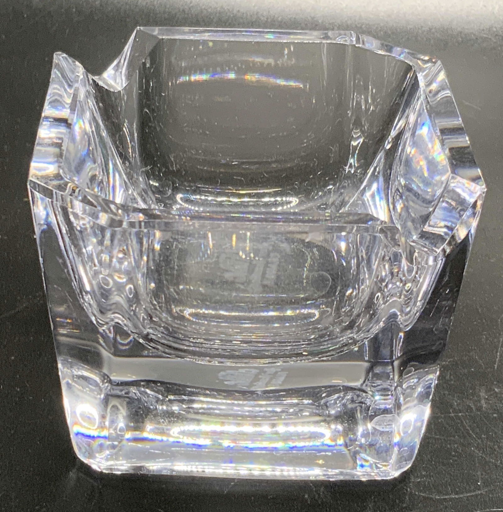 Vintage COFRAC French Crystal Trinket Dish (1 of 10)