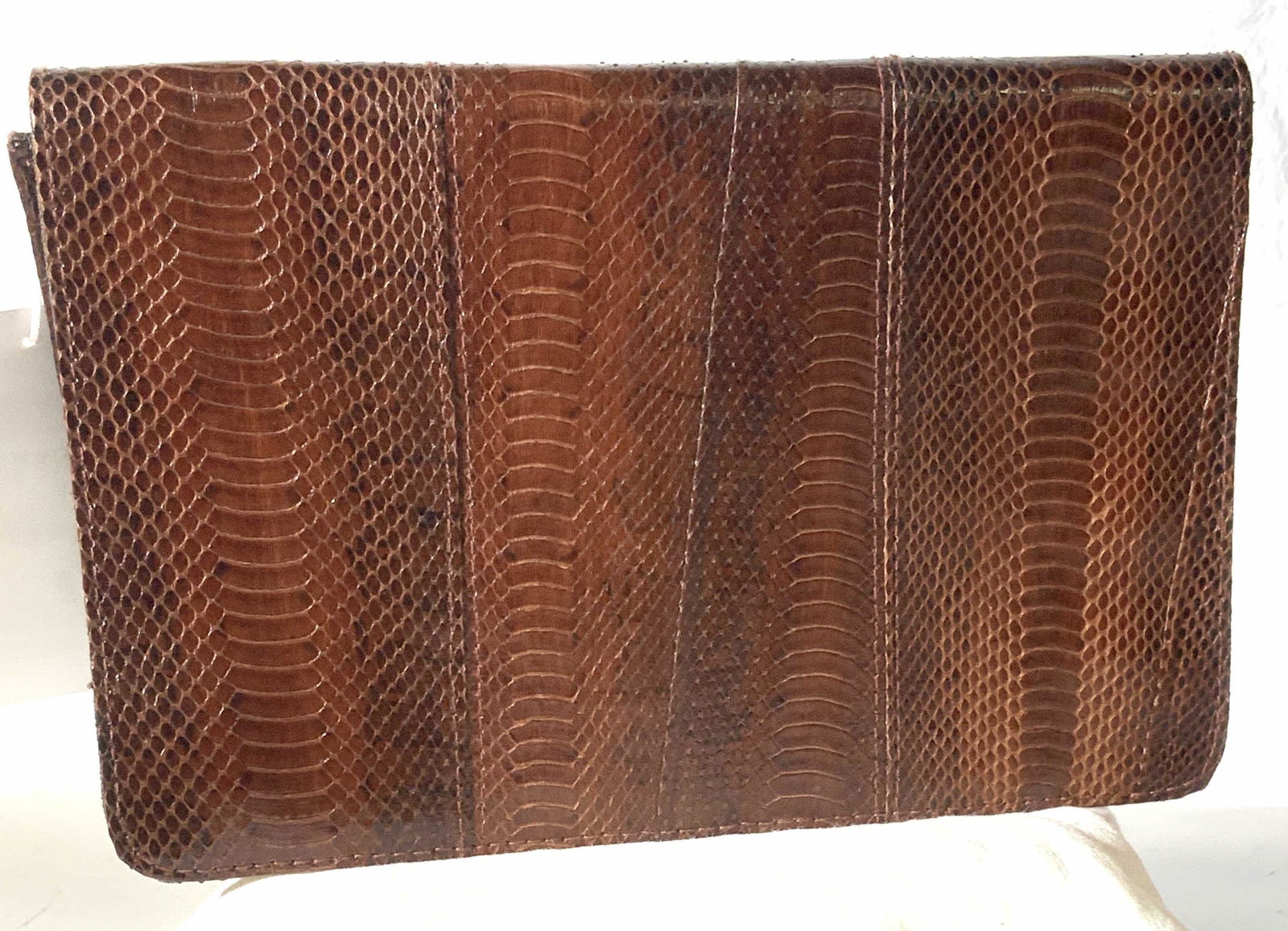 BEIRN Snakeskin Clutch with Cloth Duster, NWT (1 of 7)