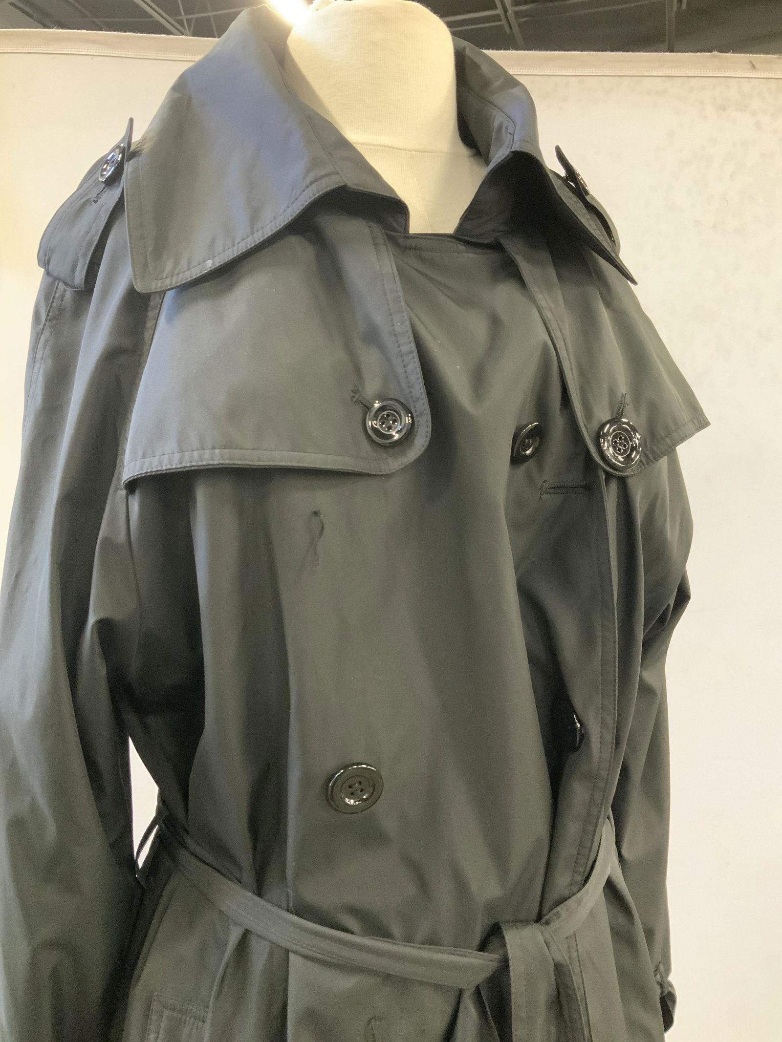 Pamela McCoy Long Trench Rain Jacket, 1X (1 of 10)