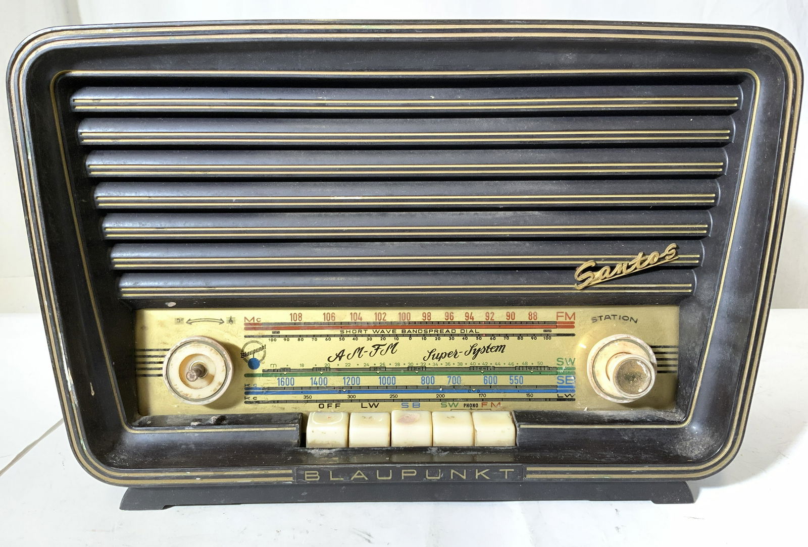 SANTOS DE LUXE BLAUPUNKT 2310 Radio C 1950â€™s (1 of 8)