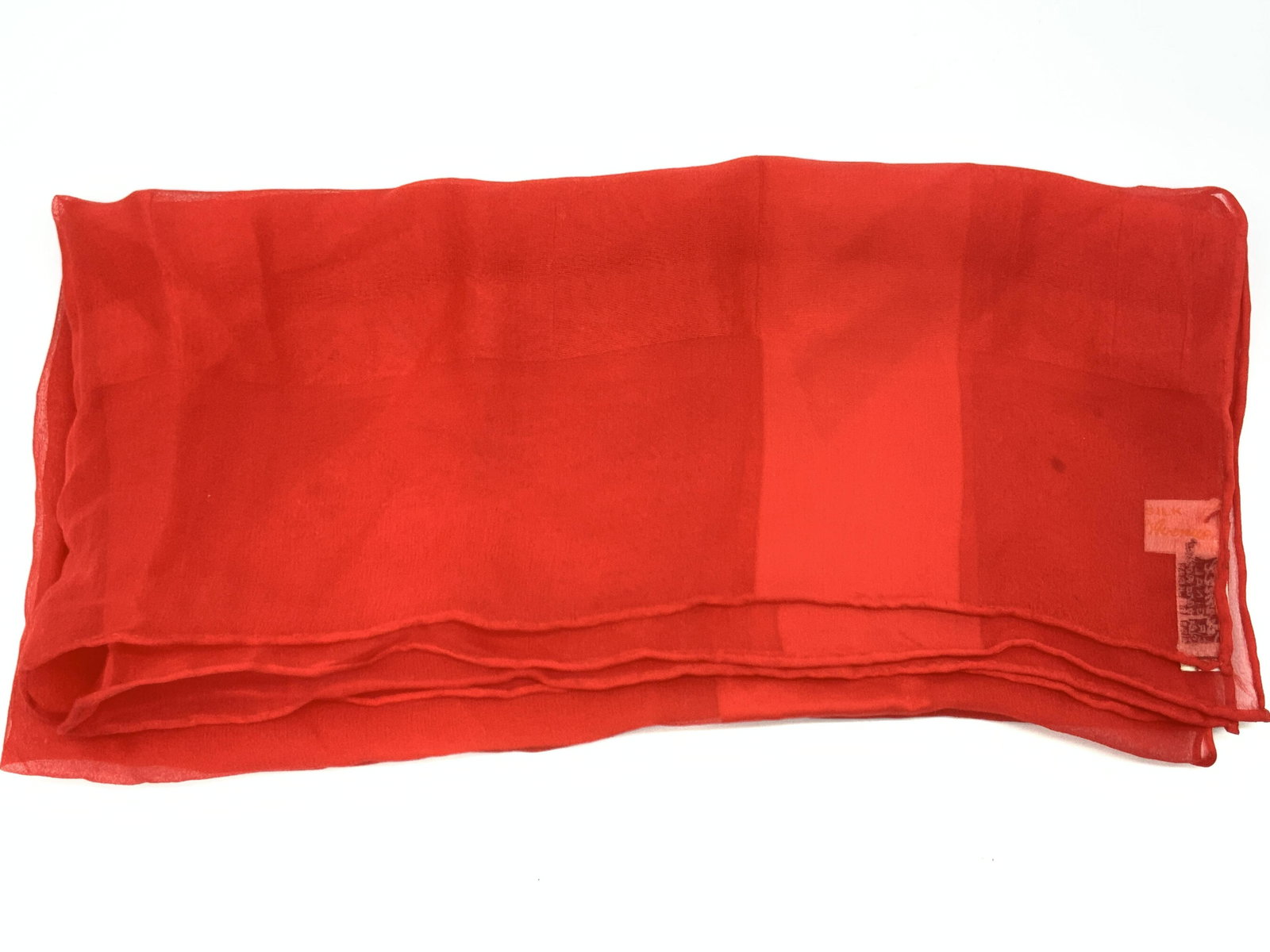 Saks Fifth Ave Silk Hand Rolled Handkerchief (1 of 6)