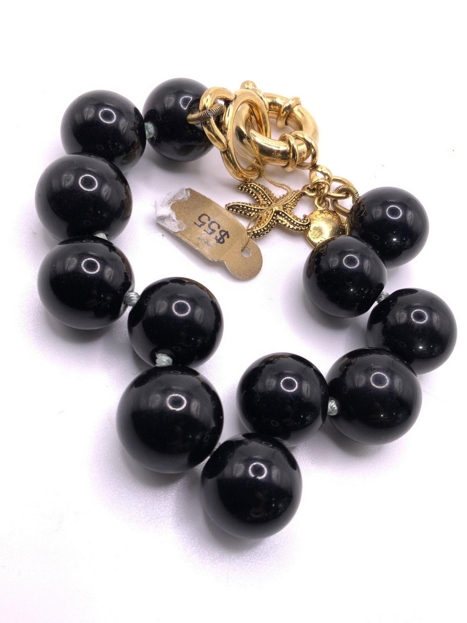 J. CREW NWT Black Beaded Bracelet, Jewelry (1 of 8)