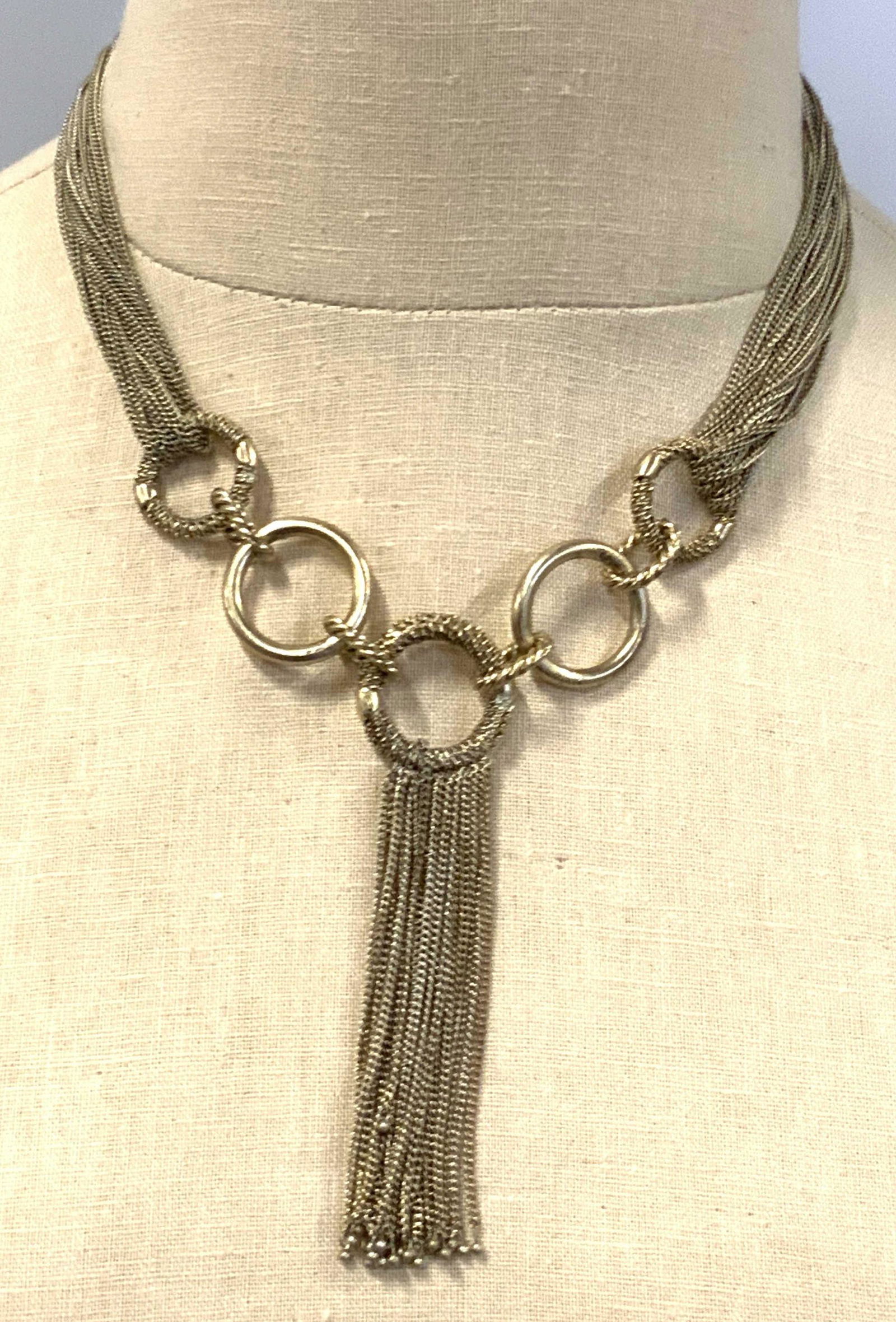 ELLEN TRACY NWT Multi Chain Necklace, Jewelry (1 of 11)