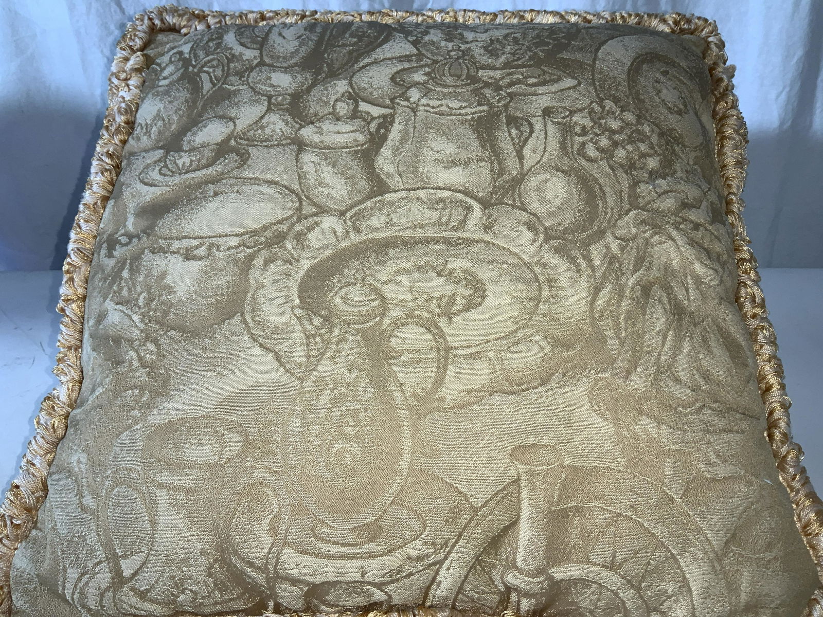 Custom Made Damask Todd Pillow (1 of 5)