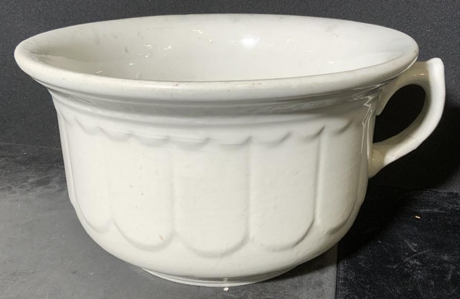 Glazed Ceramic Chamberpot (1 of 6)