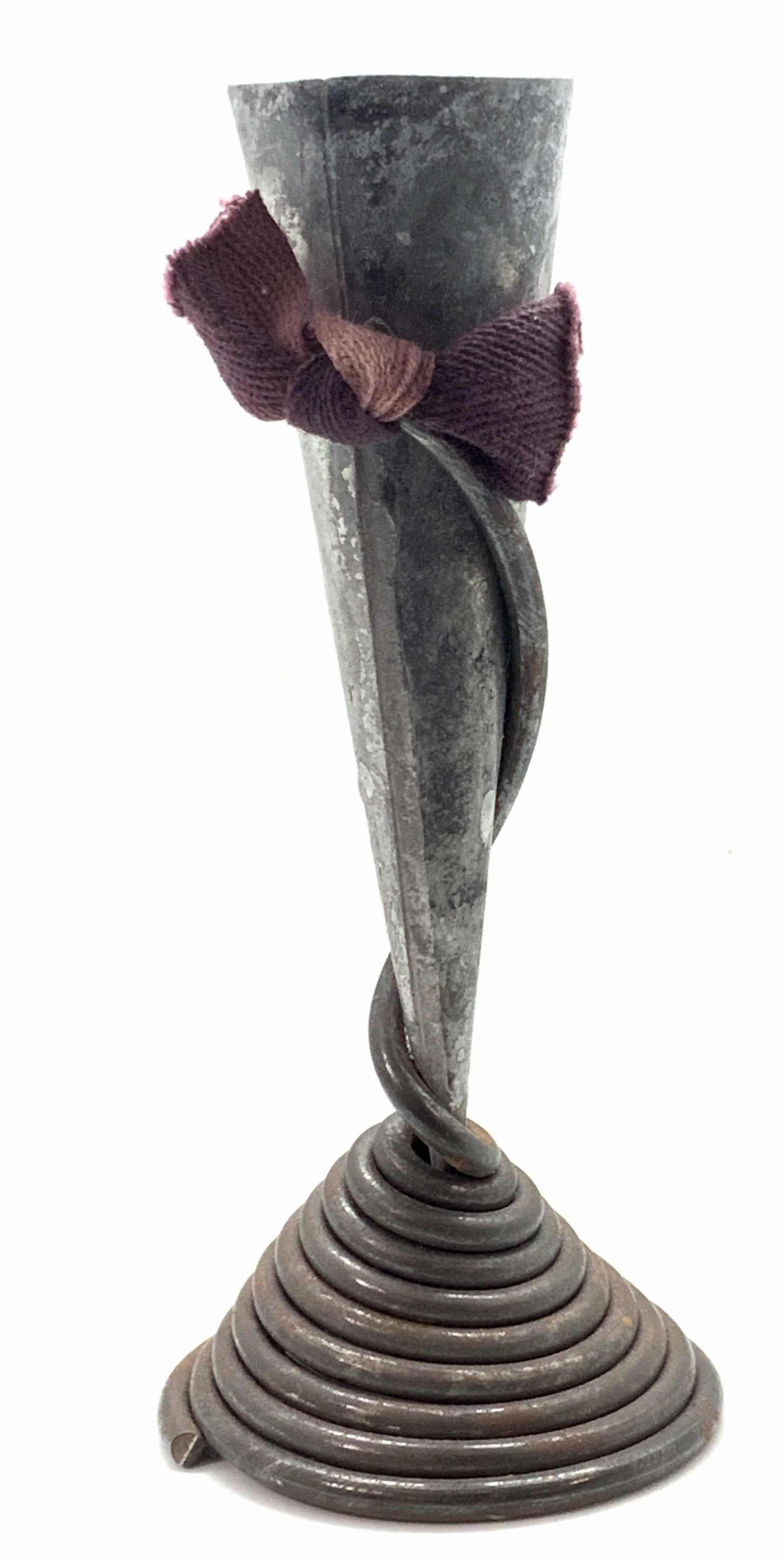 Hand Crafted Up Cycled Metal Vessel (1 of 9)