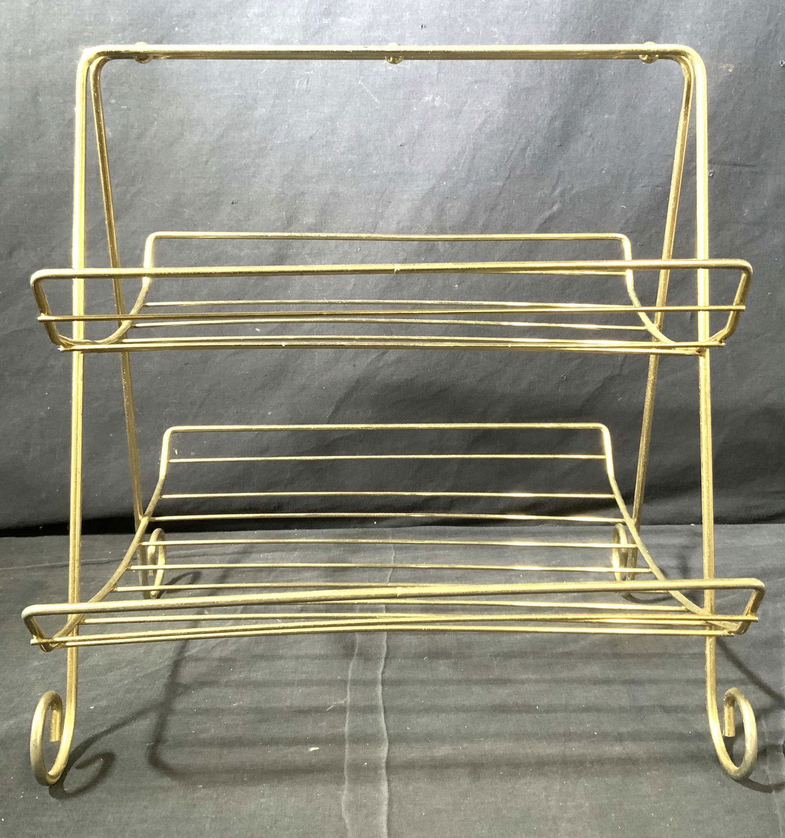 Two Tier Metal Tabletop Rack (1 of 8)