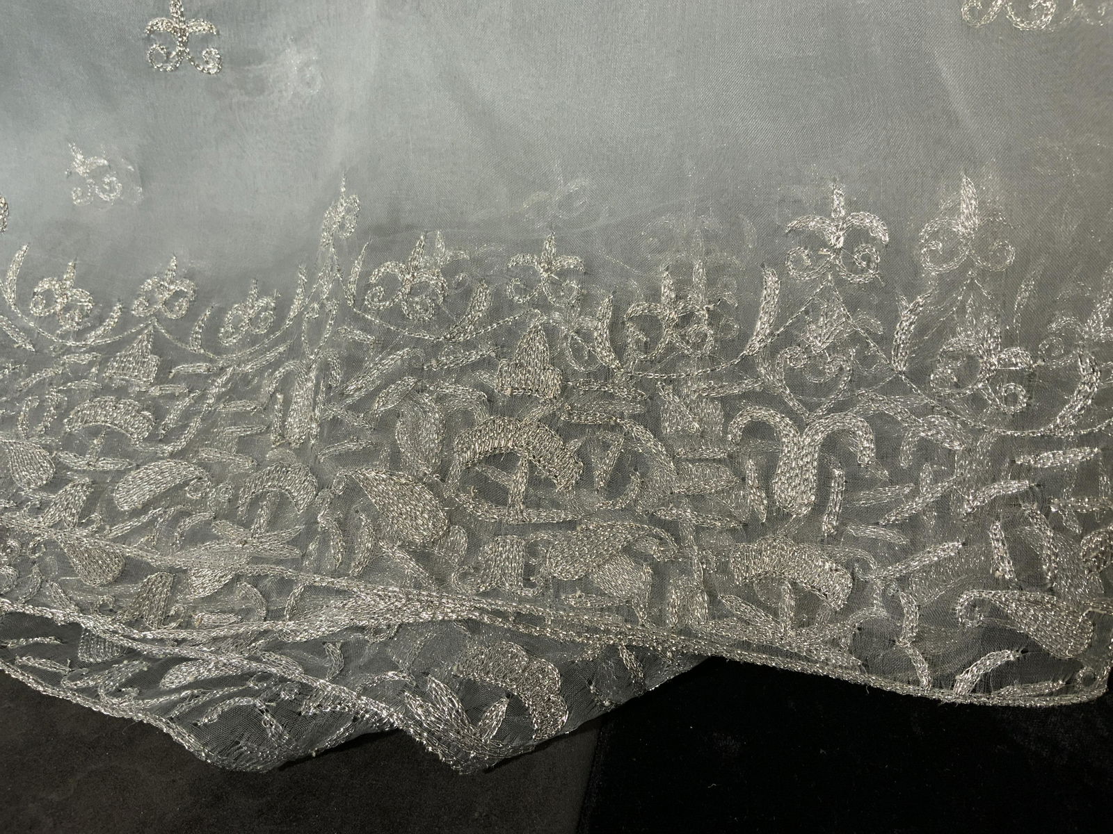 Sheer Embroidered Tablecloth (1 of 5)