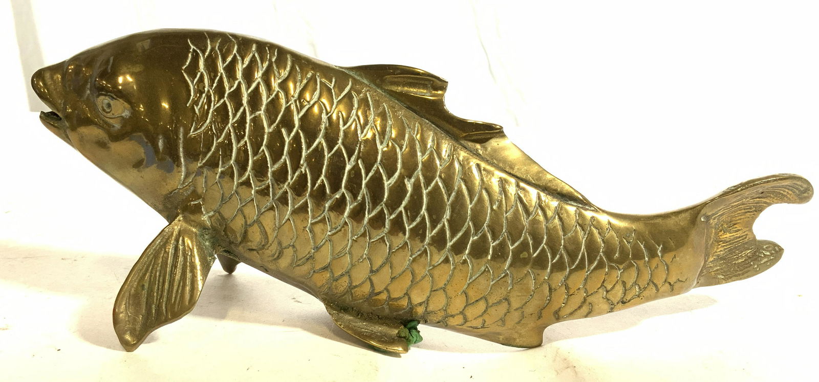 Vintage Gold Toned Brass Fish Figural (1 of 8)