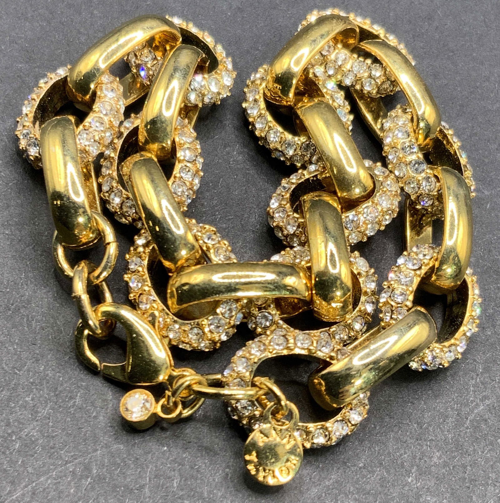 ANN TAYLOR Bejeweled Crystal Chain Bracelet (1 of 6)