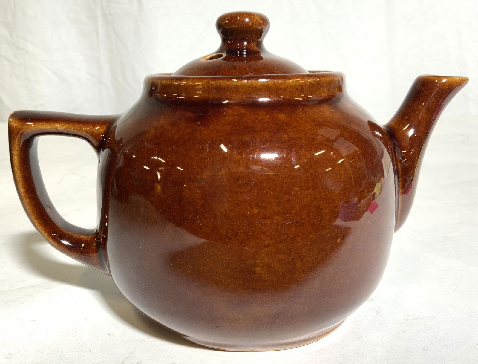 Vintage Ceramic Coffee Pot W Lid Marked For USA (1 of 8)