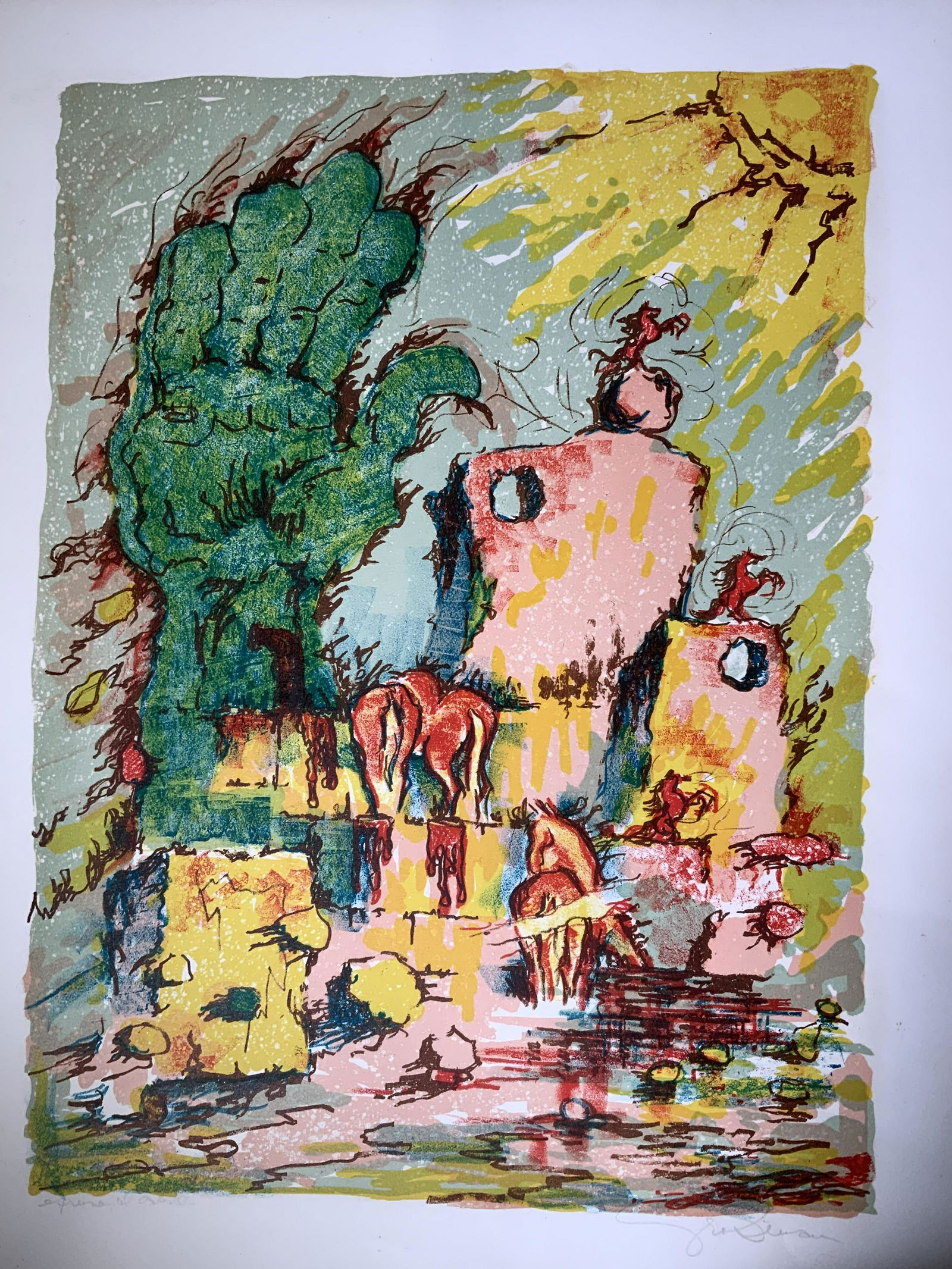 Lot3 GROSMEN Signd Serigraphs Abstract Composition (1 of 11)