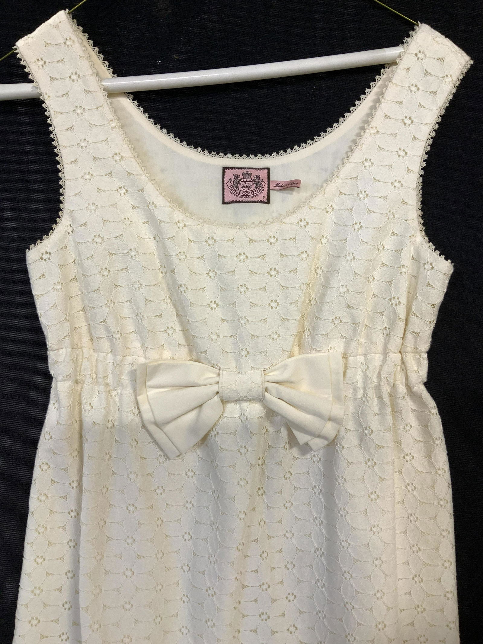 Juicy Couture Lace Cotton Summer Dress (1 of 4)