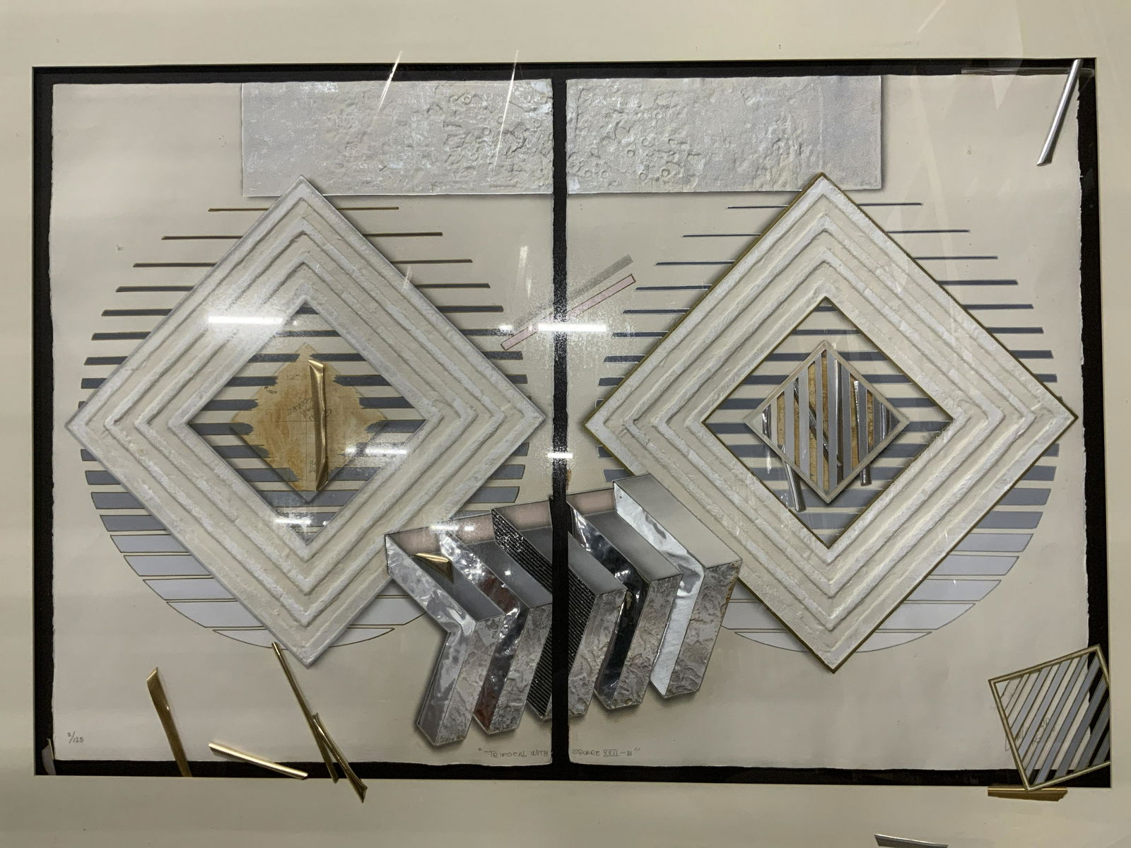 Signed Mixed Media Artwork (1 of 9)