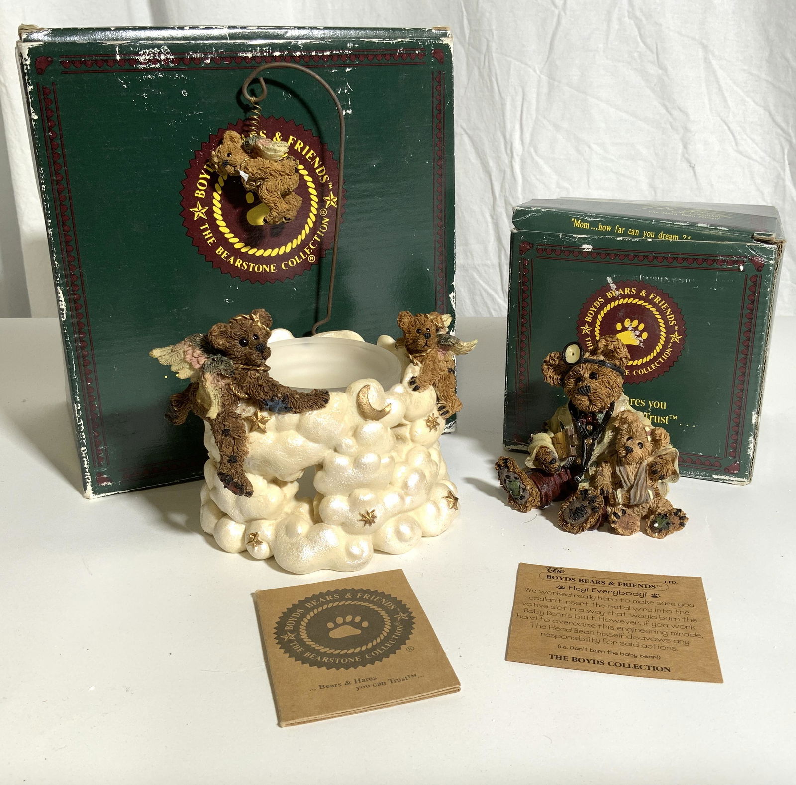 Lot 2 BOYDS BEARS AND FRIENDS Figures w Box (1 of 8)