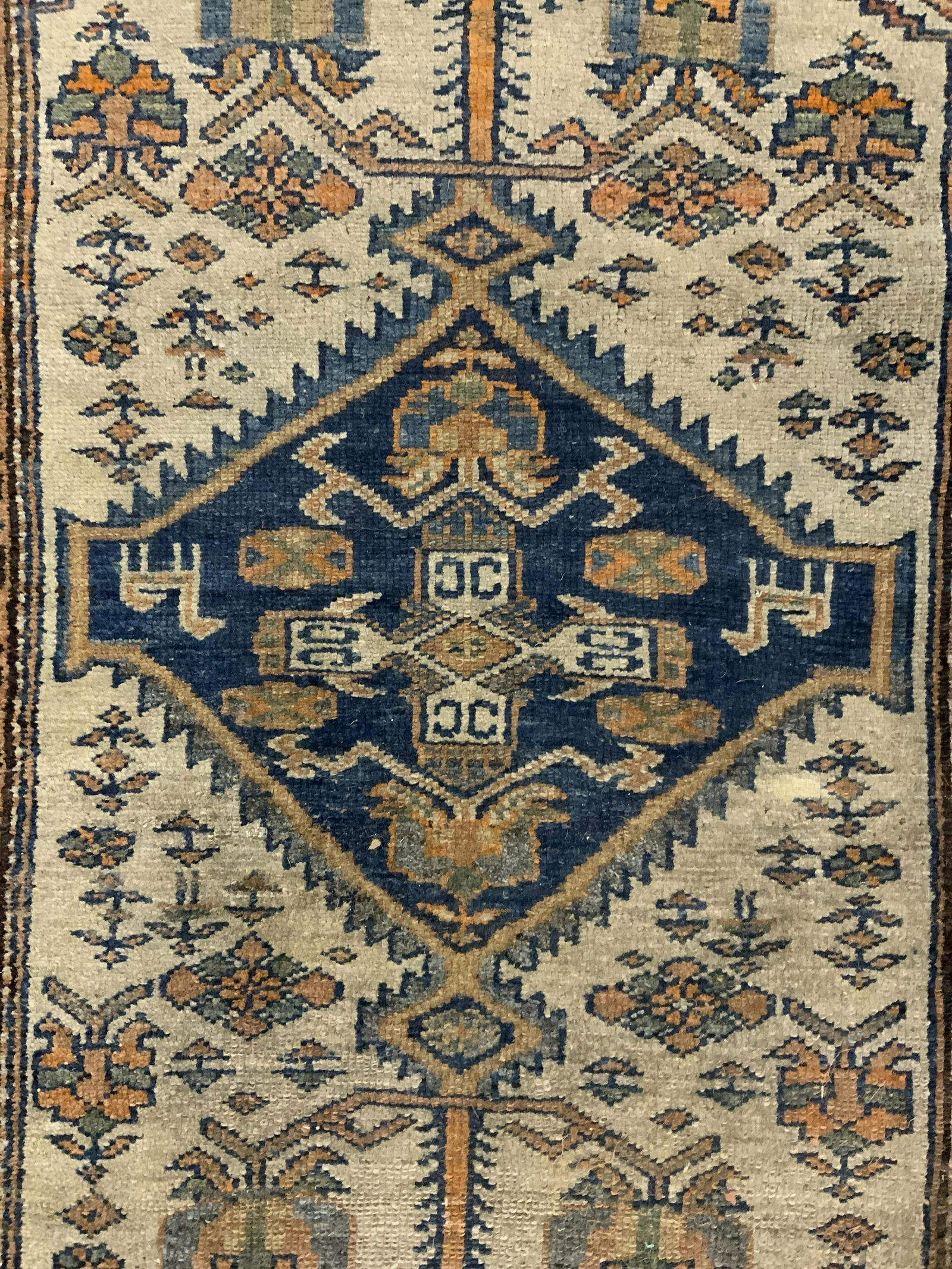 Vintage Fringed Turkish Area Rug (1 of 5)