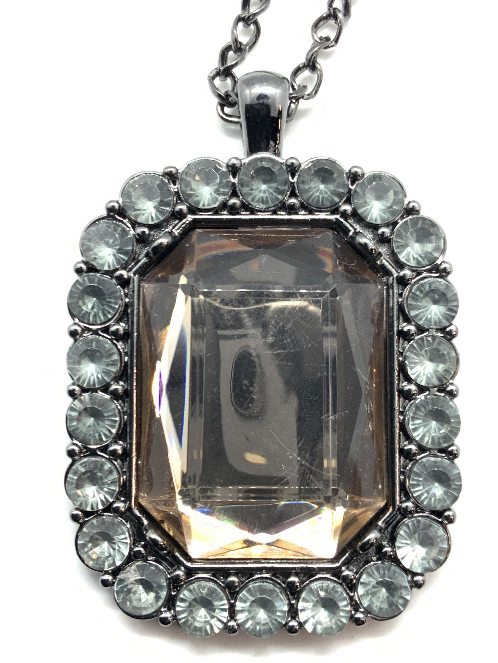 Dana Bachman Black Statement Necklace (1 of 6)