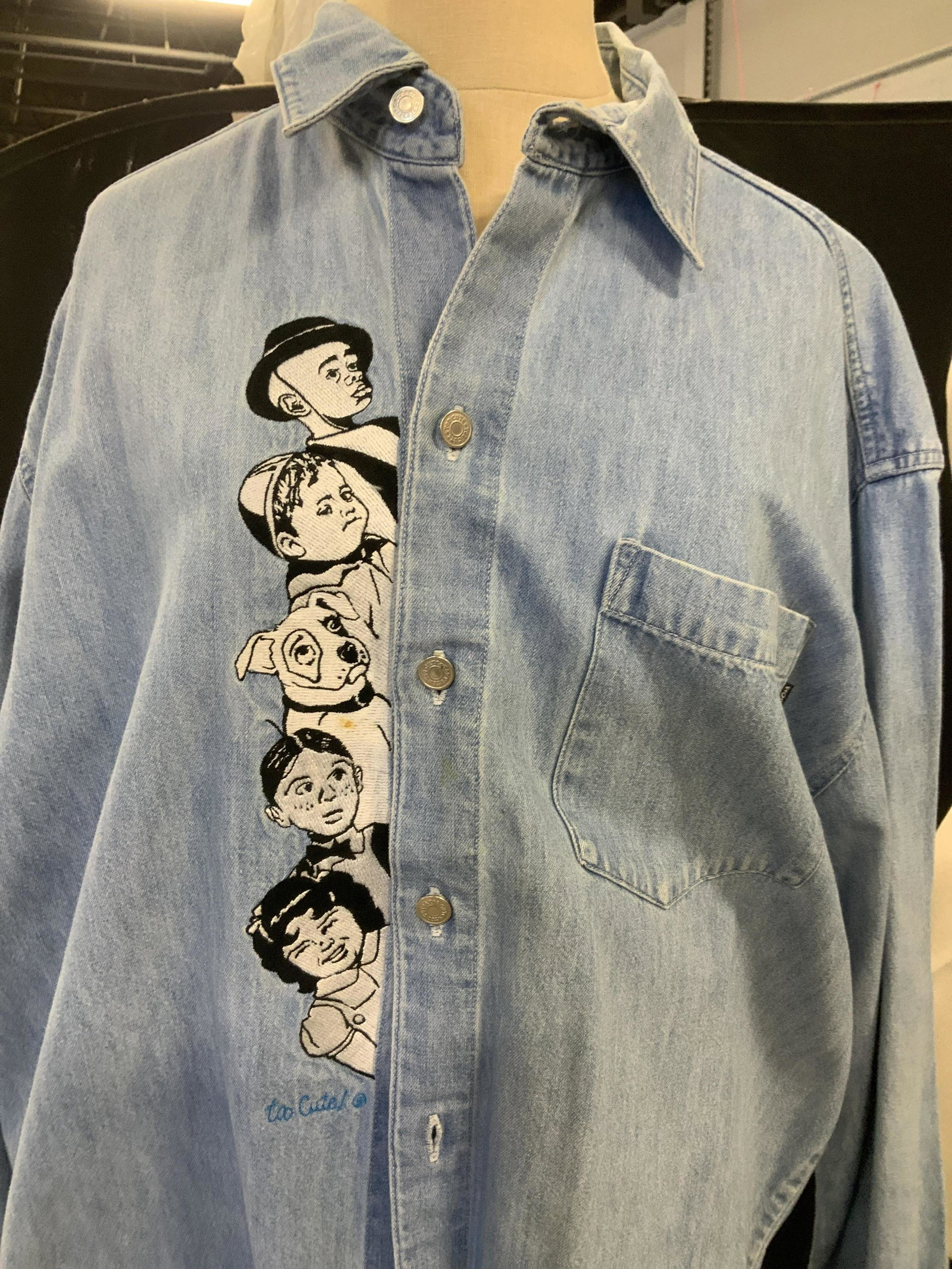 too cute Guetta Bro Little Rascals Jean Shirt (1 of 9)