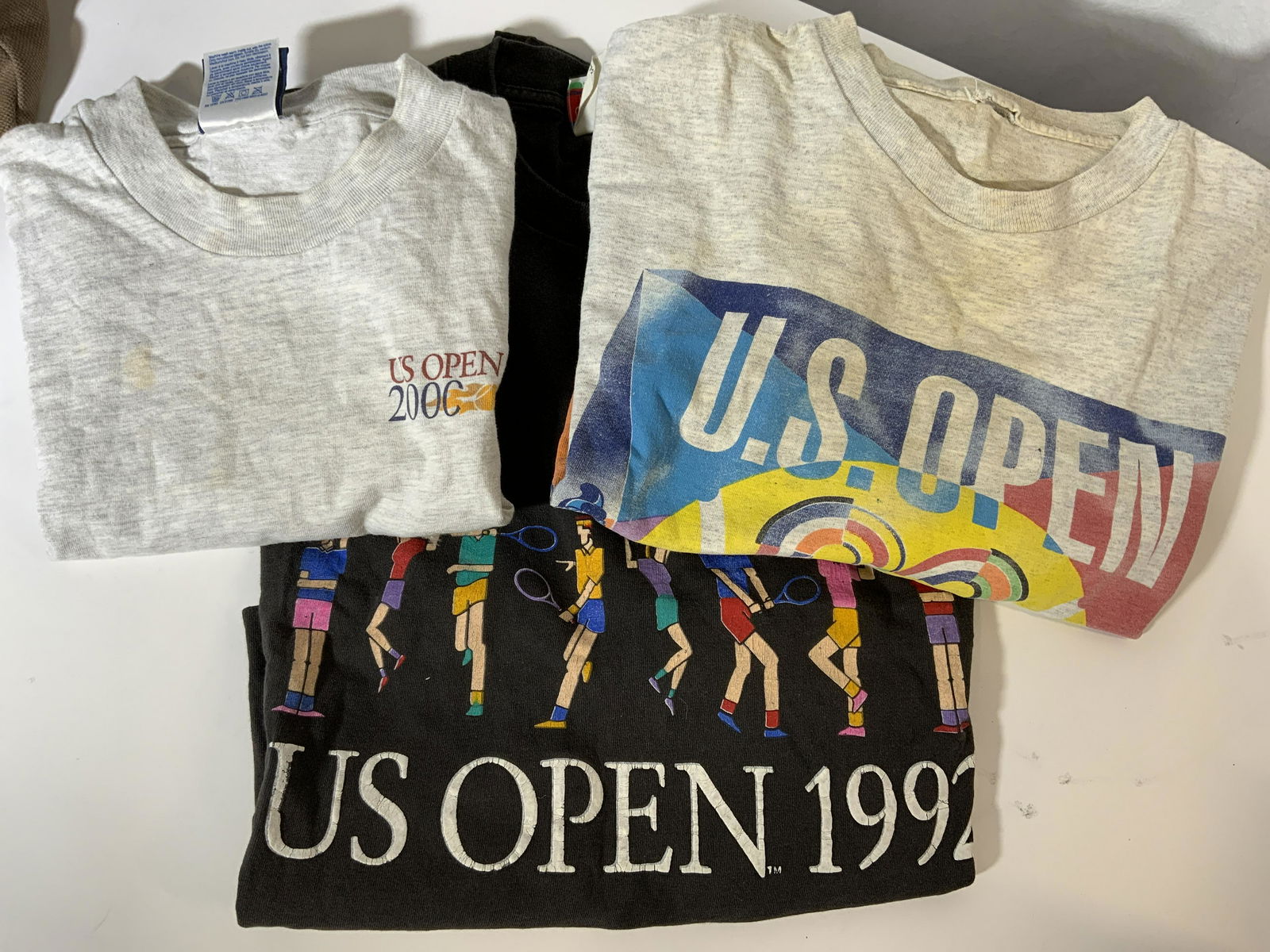 Lot 3 Vintage US OPEN T-shirts (1 of 8)