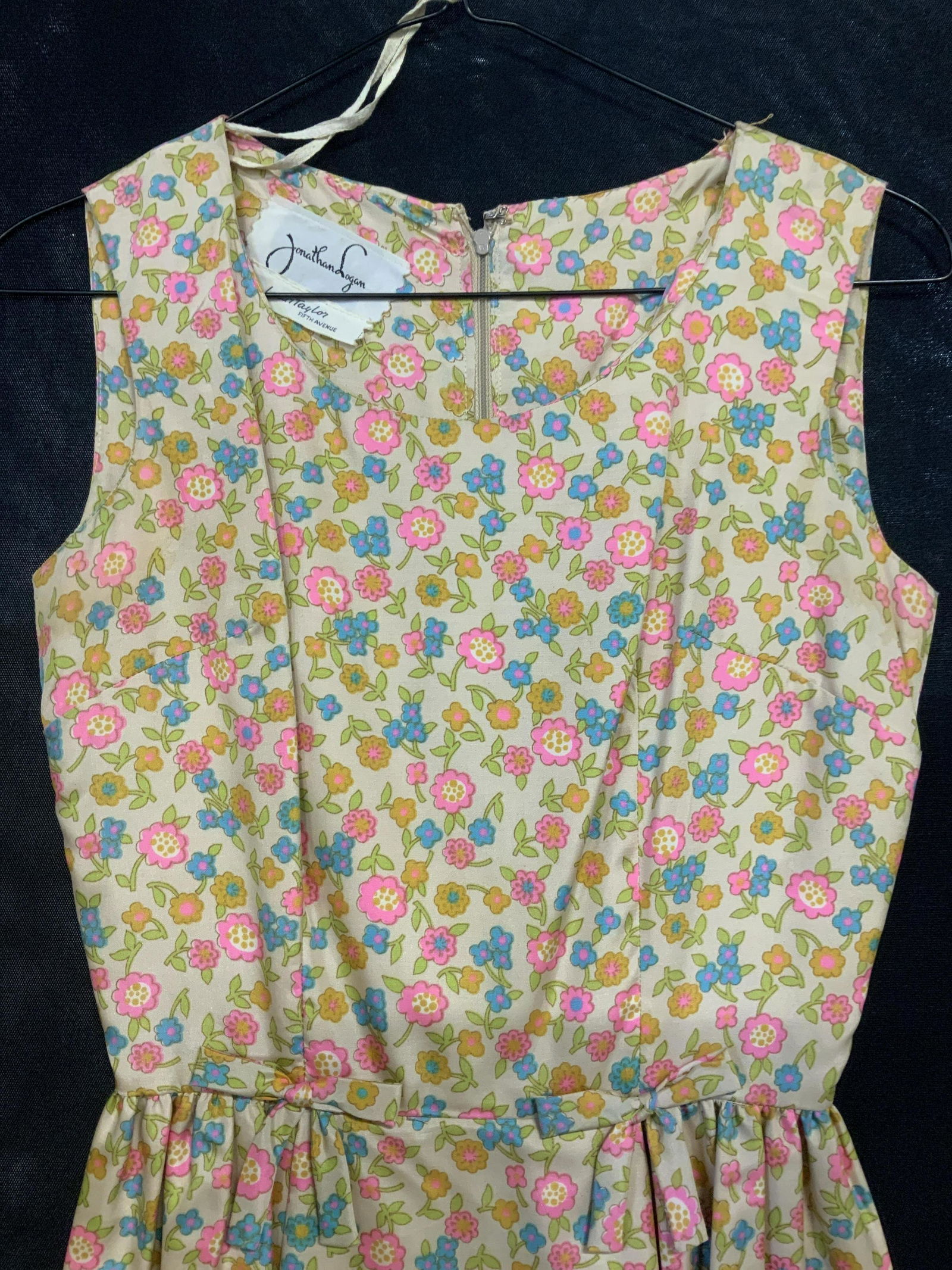 JONATHAN LOGAN for L& T Retro Flower Dress (1 of 9)