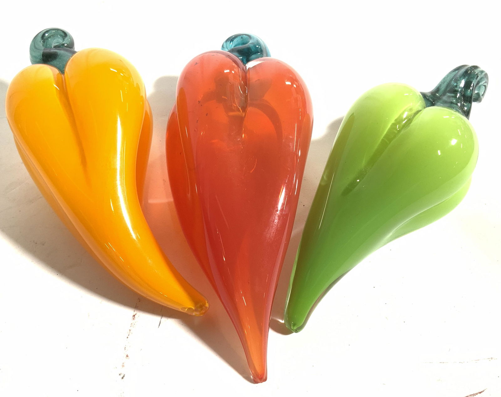 Lot 3 Art Glass Vegetables (1 of 7)