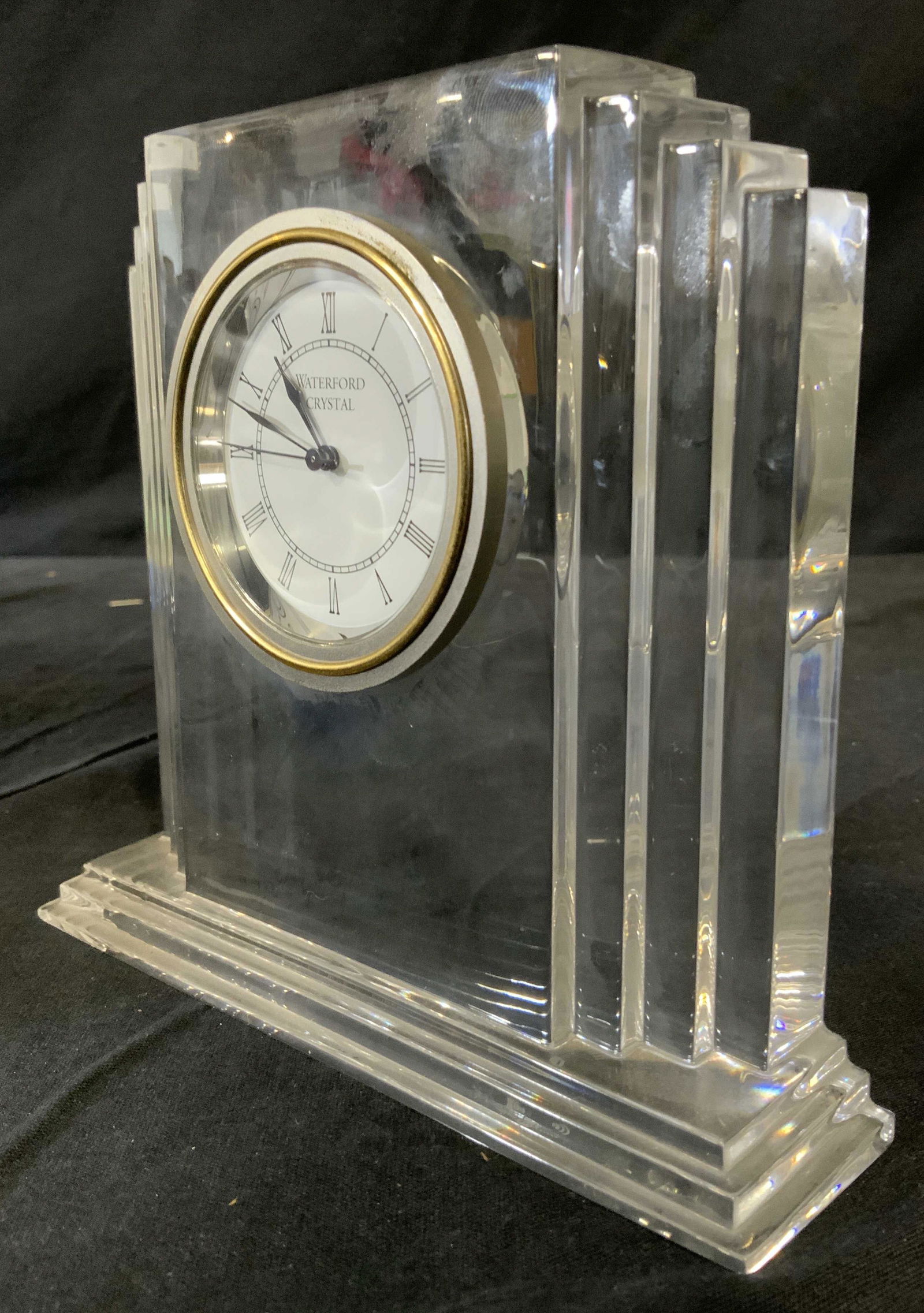 WATERFORD CRYSTAL Mantel Clock (1 of 8)