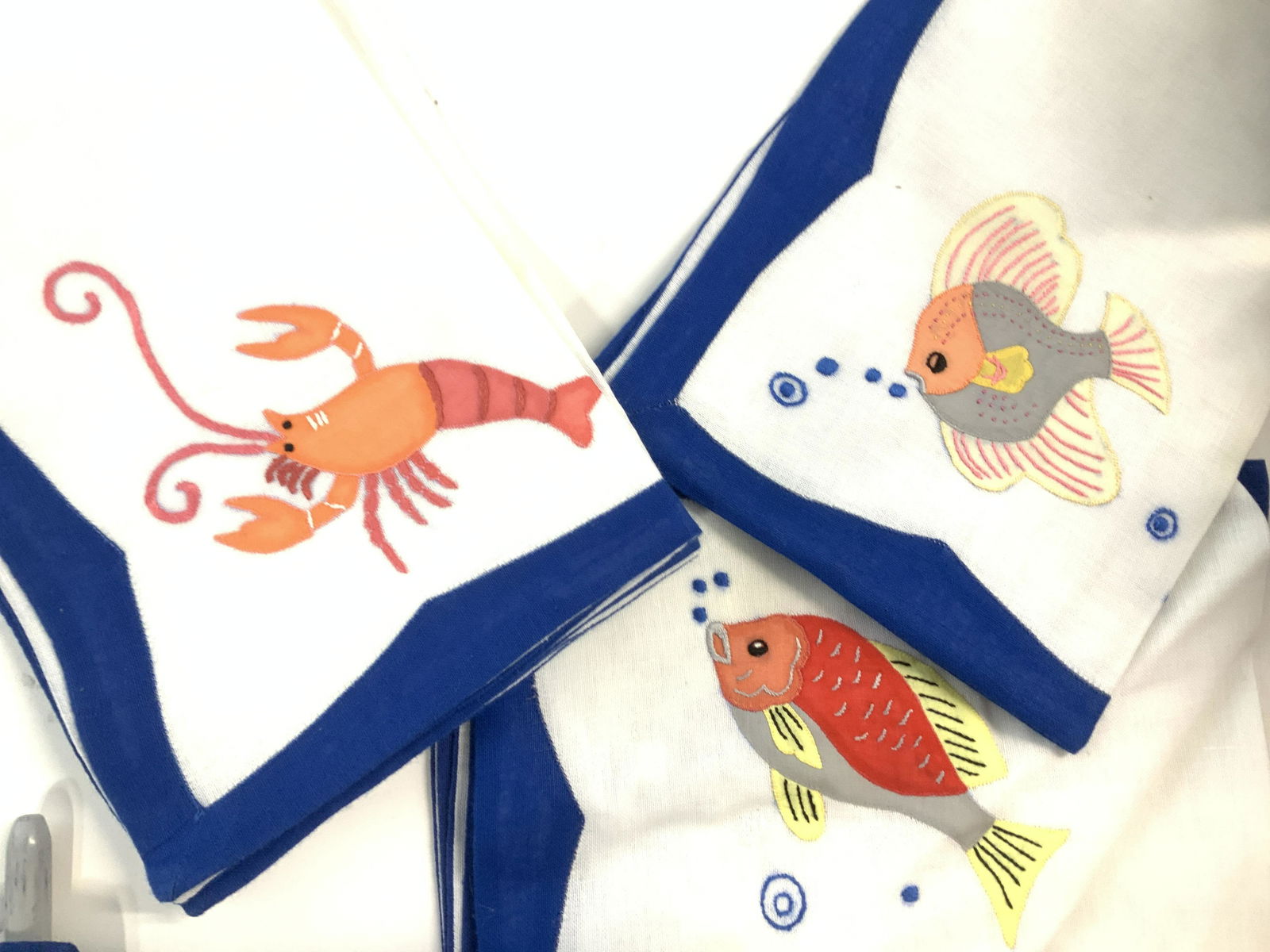 2 Sets Embroidered & Applique Table Linens 27 (1 of 8)