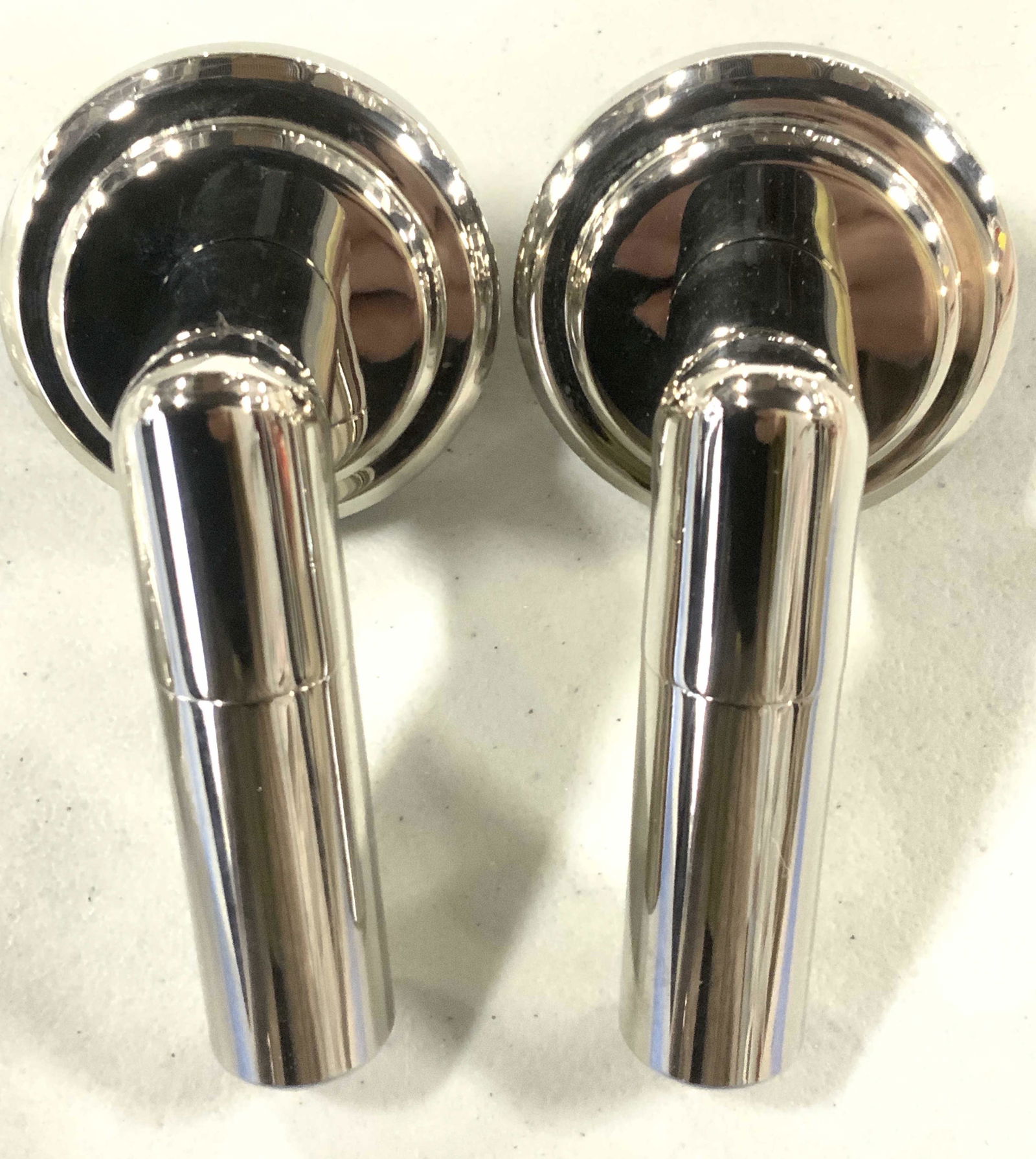 KALLISTA Chrome Wall Mount Faucet, Handles (1 of 10)