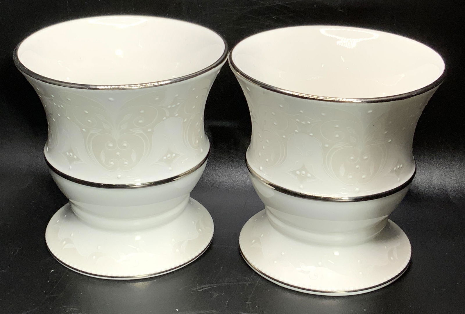 Pair LENOX Signed Vintage Porcelain Vessels (1 of 8)