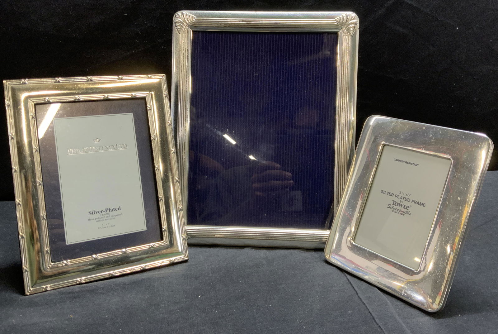 Lot 3 Silver Plated Picture Frames (1 of 4)