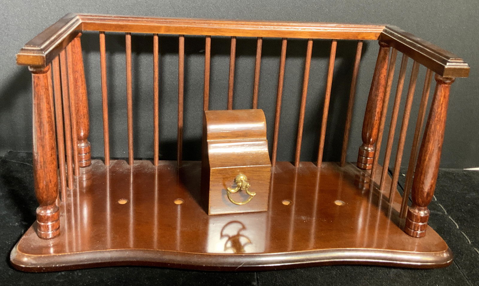 Vintage Wooden Book Stand / Desktop Accessory (1 of 9)