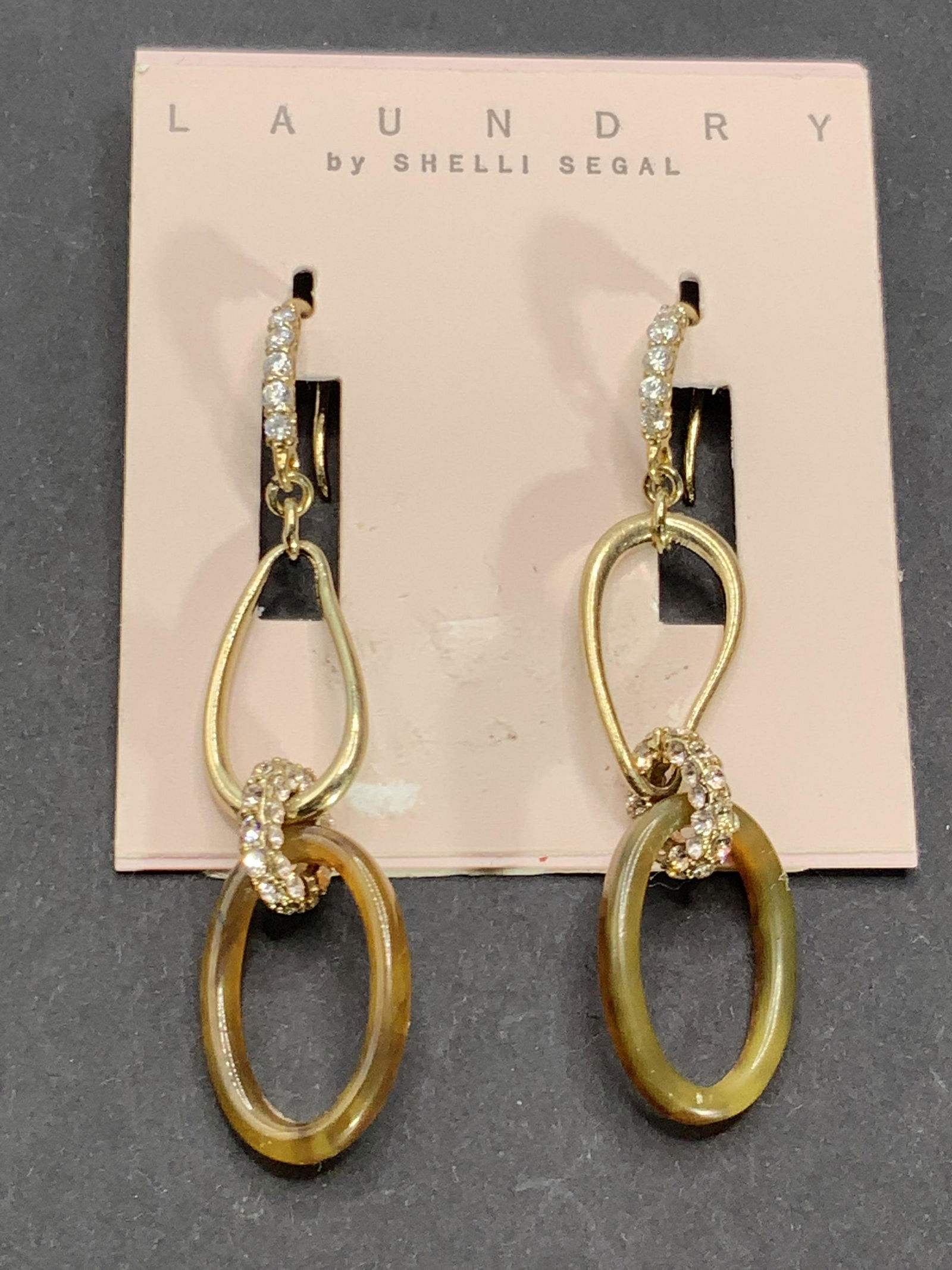 LAUNDRY by SHELLI SEGAL NWT Dangle Earrings (1 of 9)