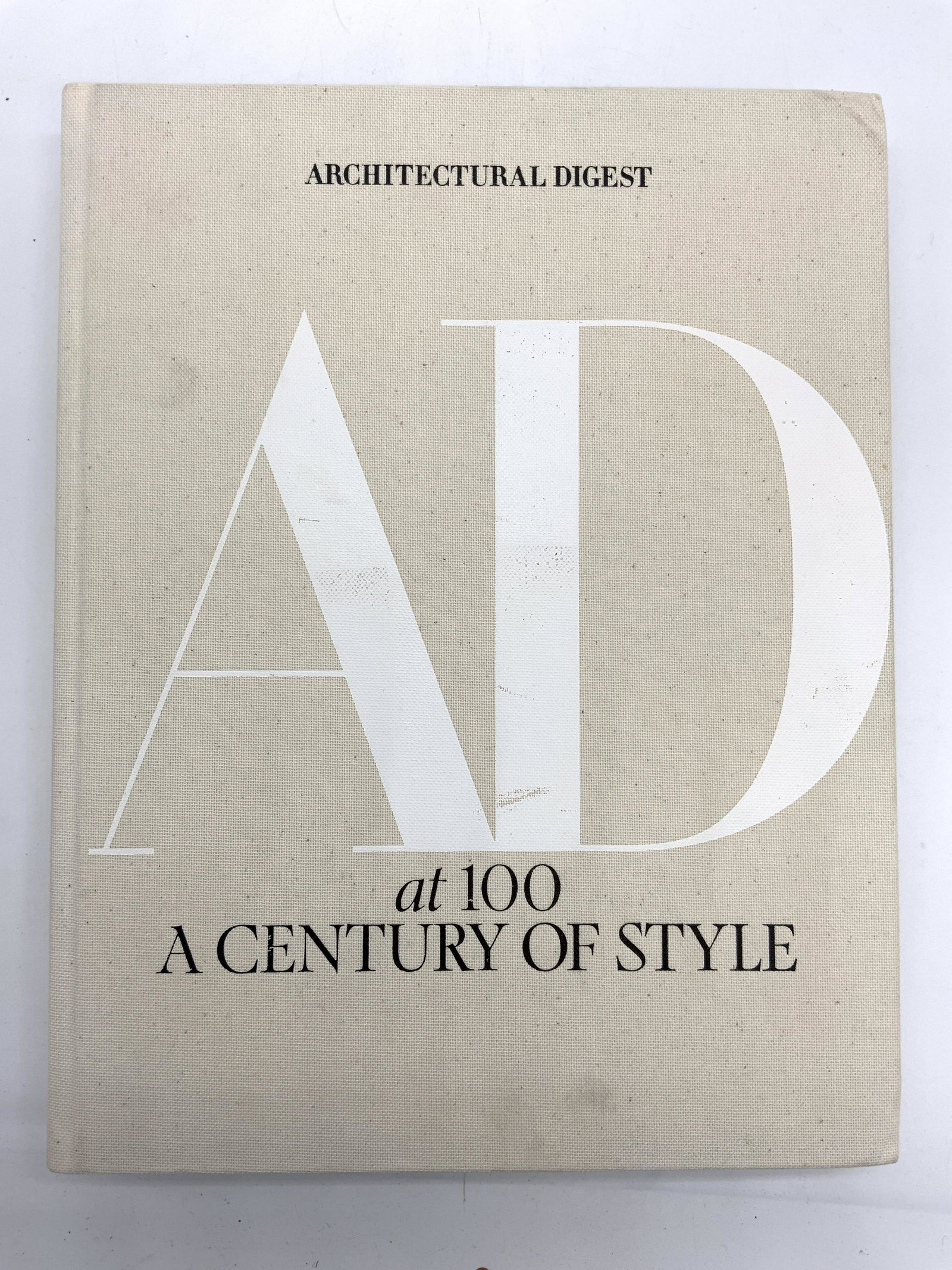 Architectural Digest Centennial Coffee Table Book: Architectural Digest Centennial Coffee Table Book, published by Abrams, foreword by Anna Wintour, book is commemorative of ADs editorial history as well as its artists and the homes of its designers, 
