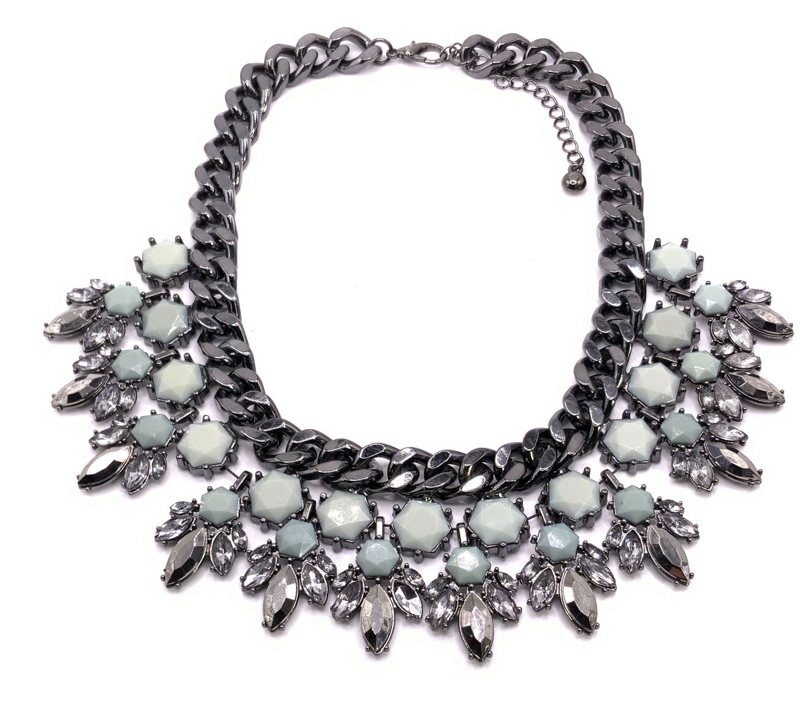 Vintage Chunky Statement Bib Necklace, Jewelry (1 of 9)