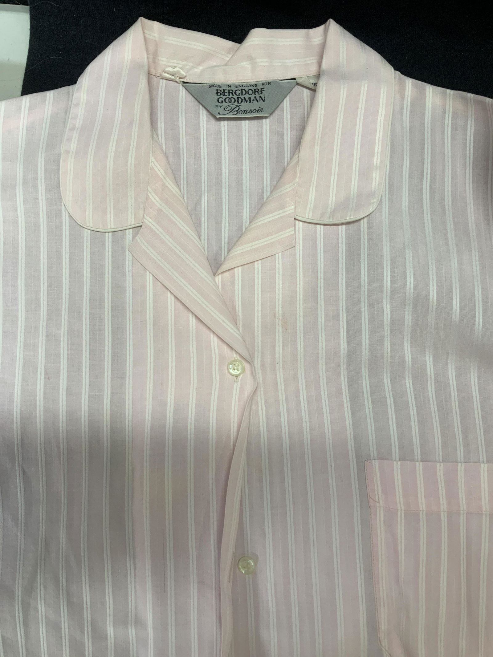 BONSOIR for Bergdorf Goodman PJ Top, England (1 of 5)