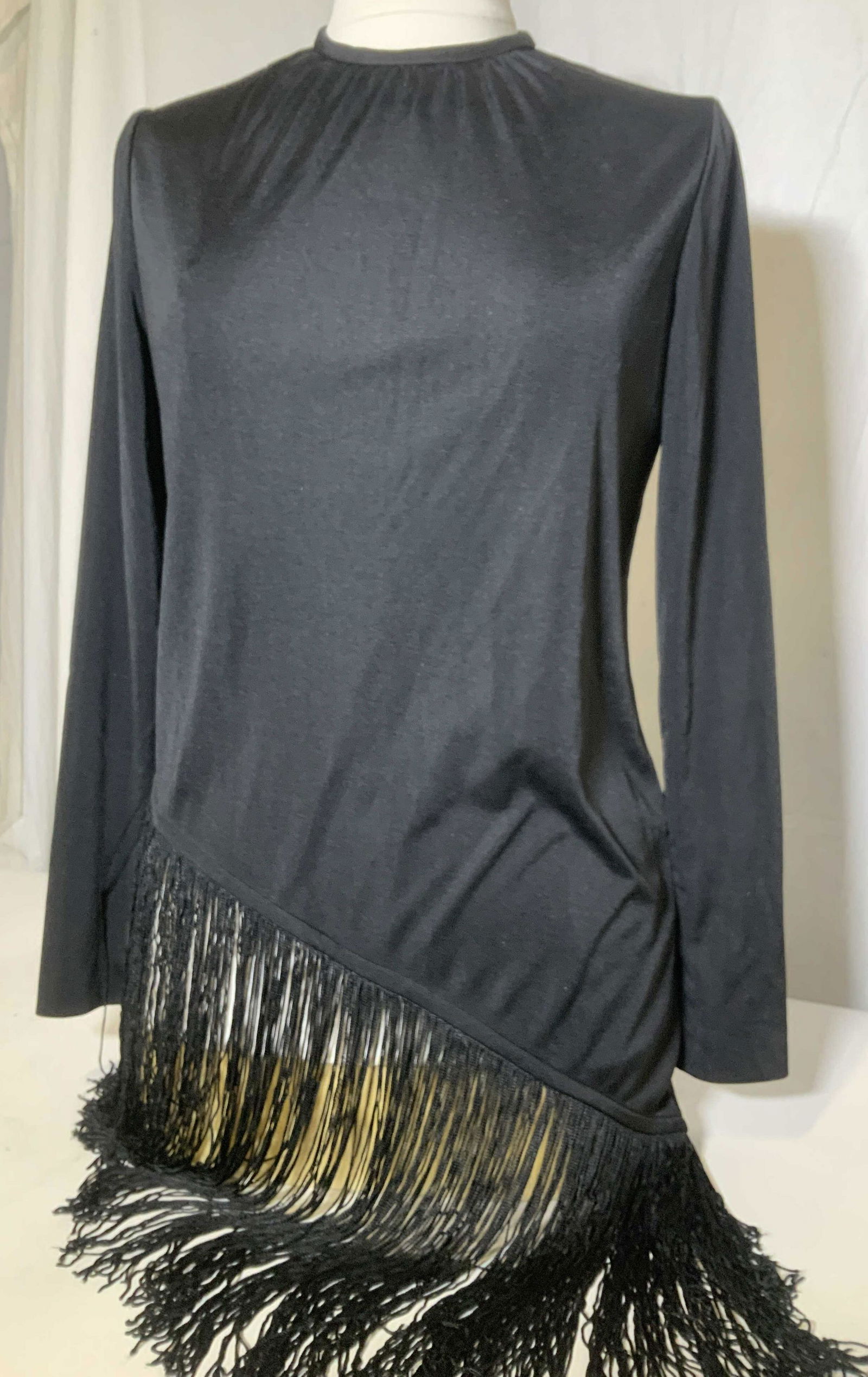 Mignon PARIS Vintage Tassel Long Sleeve Top (1 of 6)