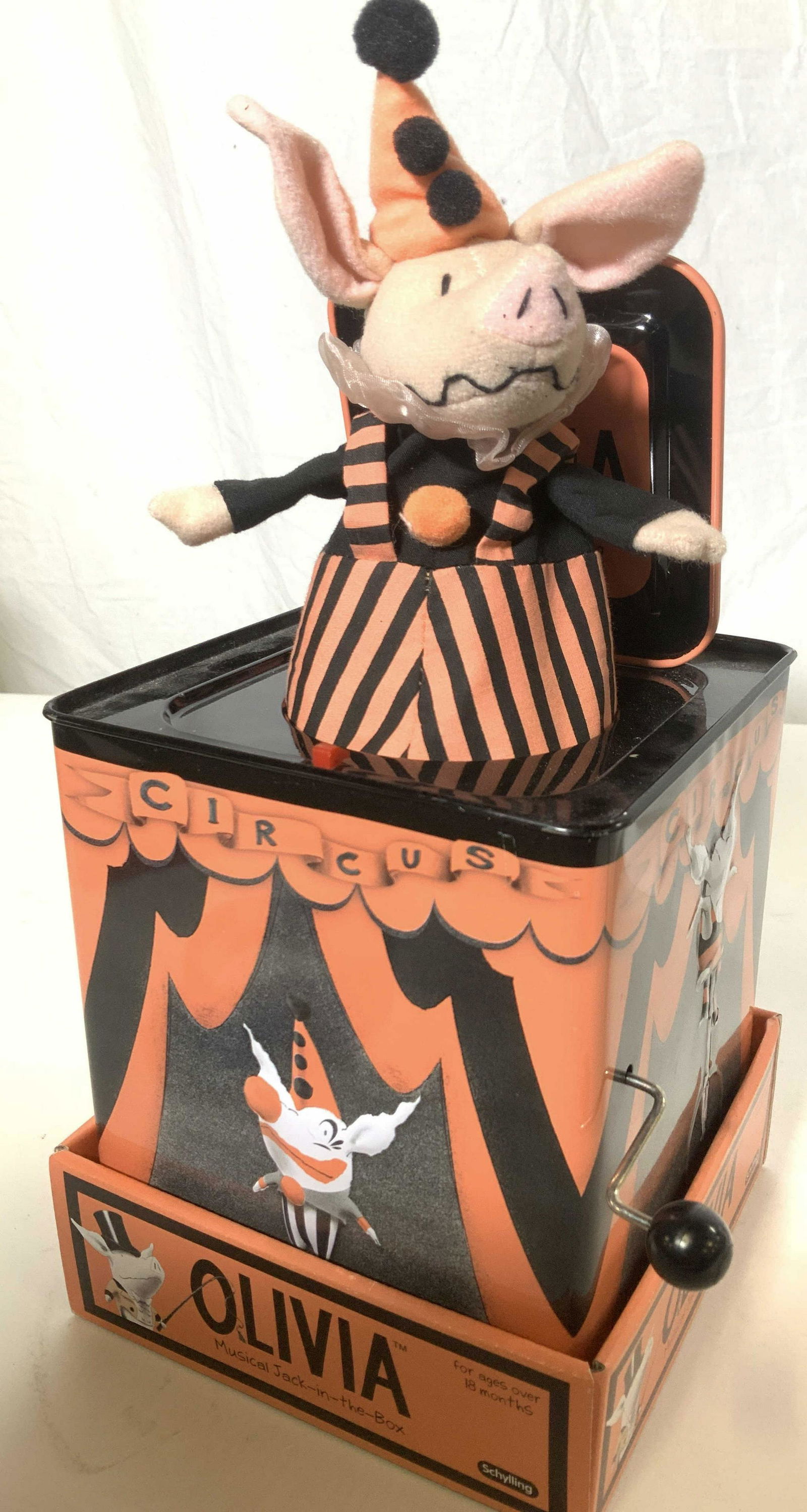 OLIVIA Musical Jack in the Box, New (1 of 5)