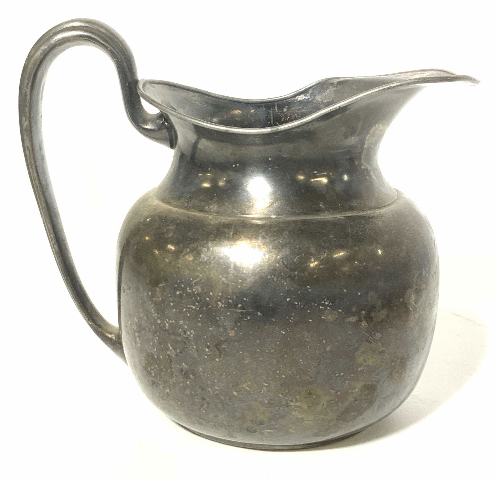 Silver Plate Antique EGW&S Pitcher (1 of 5)