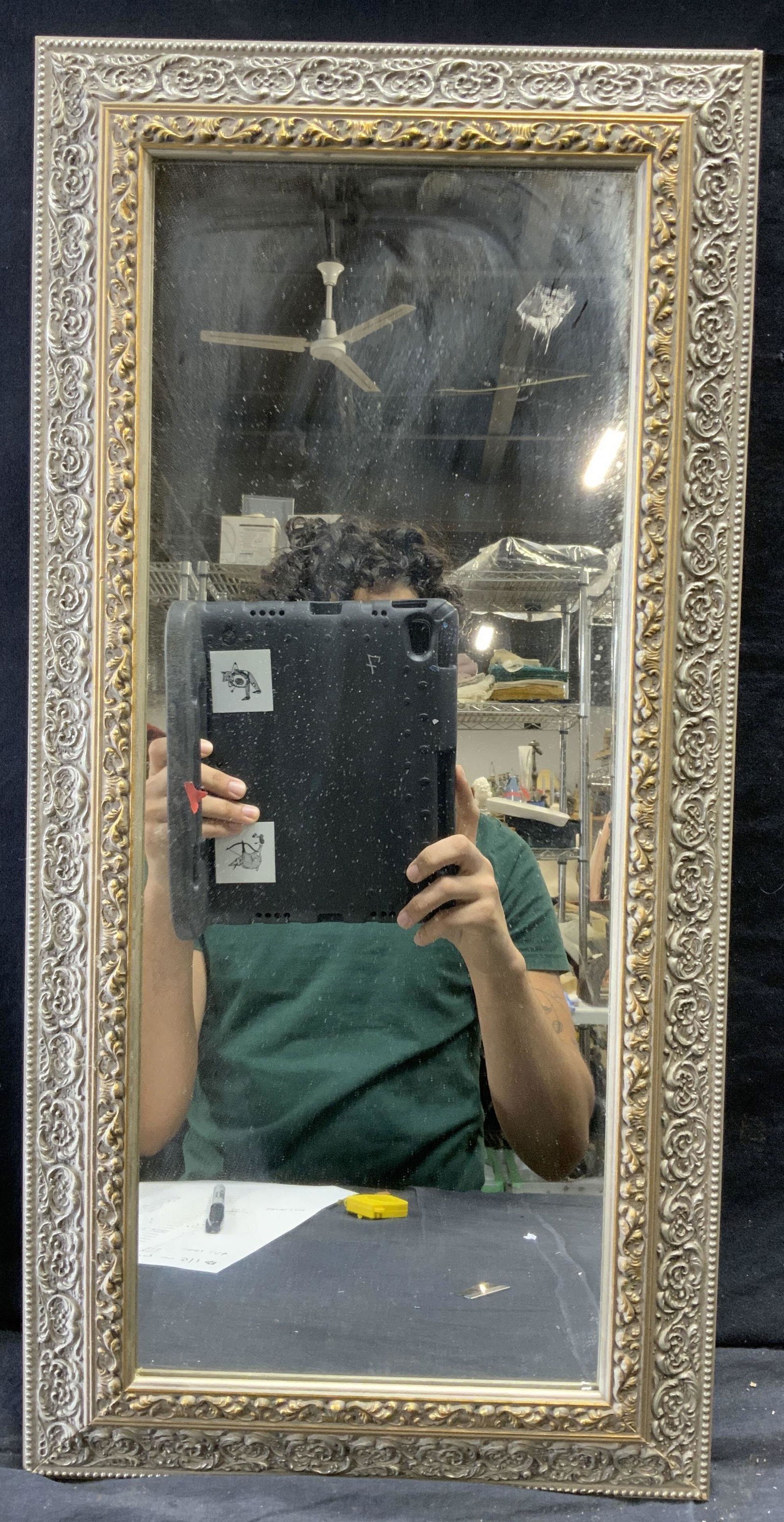 Interlaced Floral Patterned Wall Mirror (1 of 5)