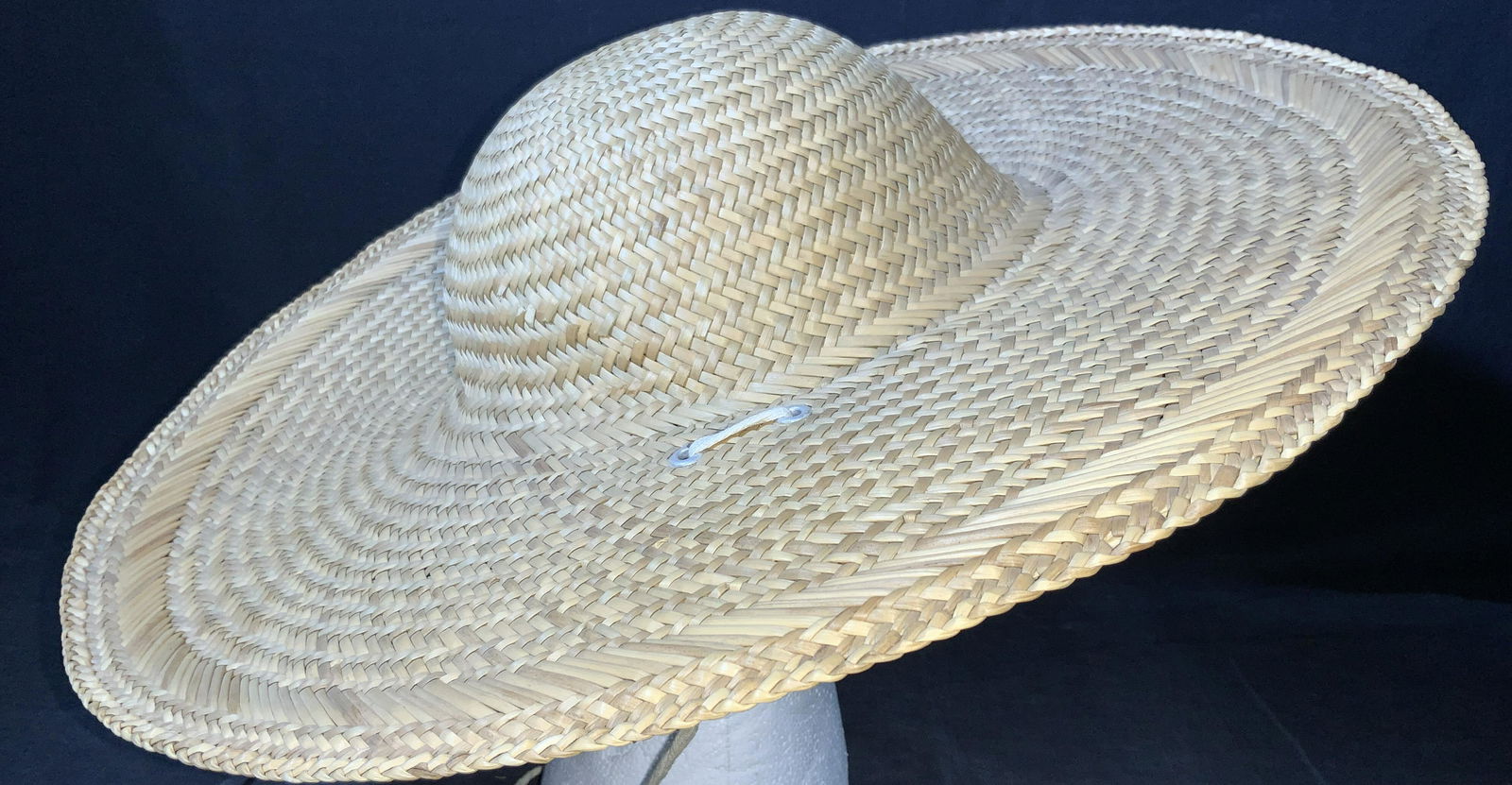 Chevron Woven Straw Sun Hat (1 of 8)