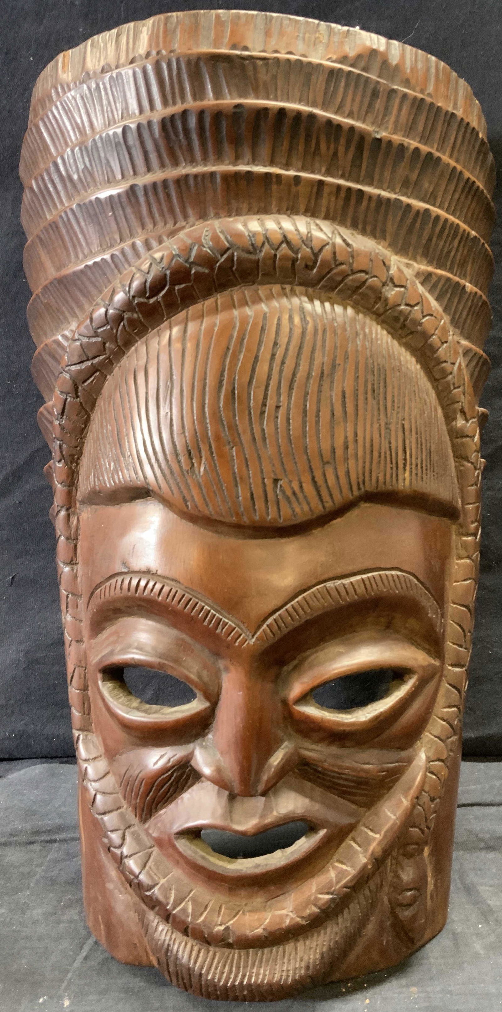 Wooden Tribal Wall Mask (1 of 7)