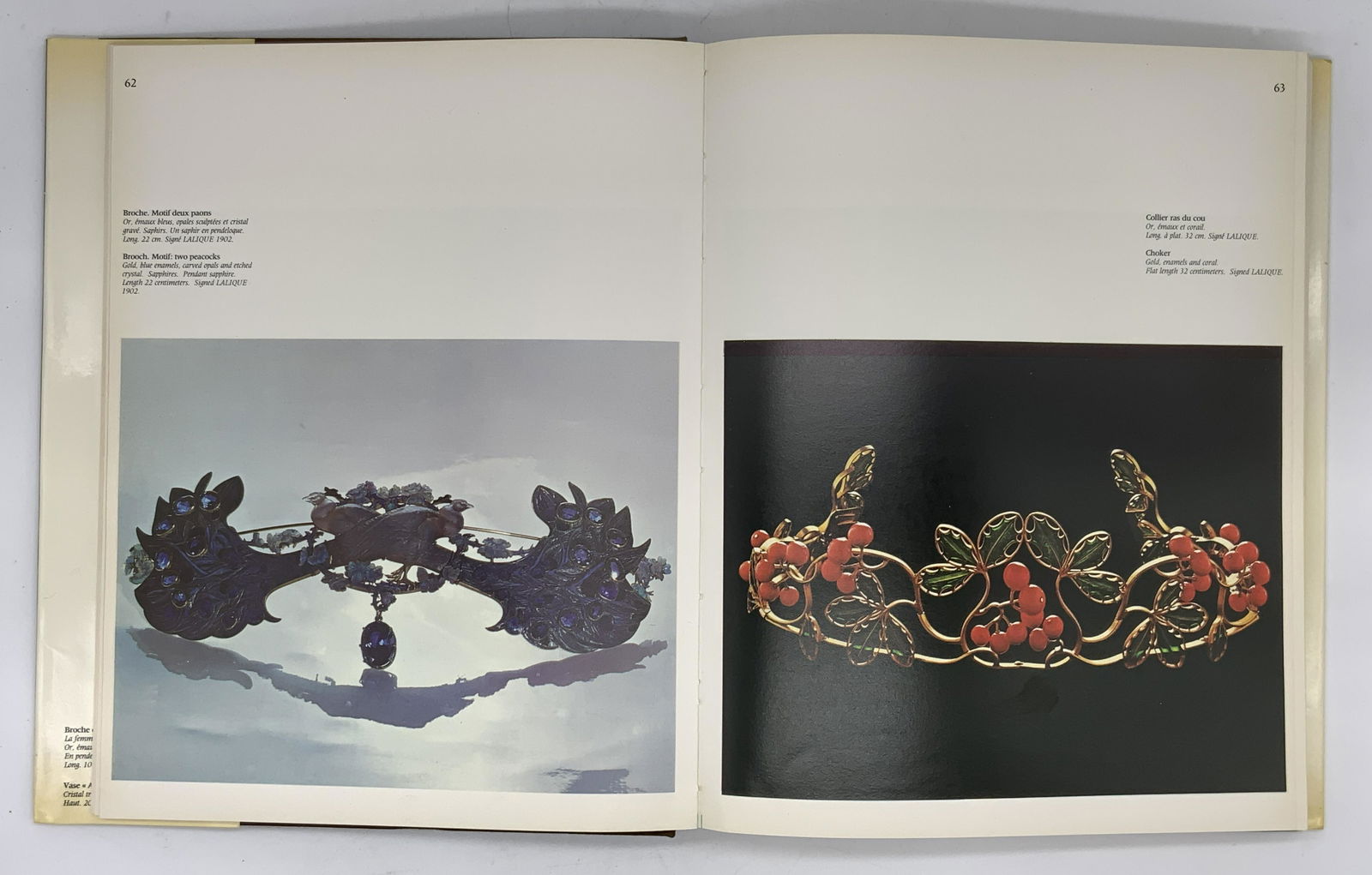 LALIQUE Par Lalique Vintage Coffee Table Book, FR (1 of 7)